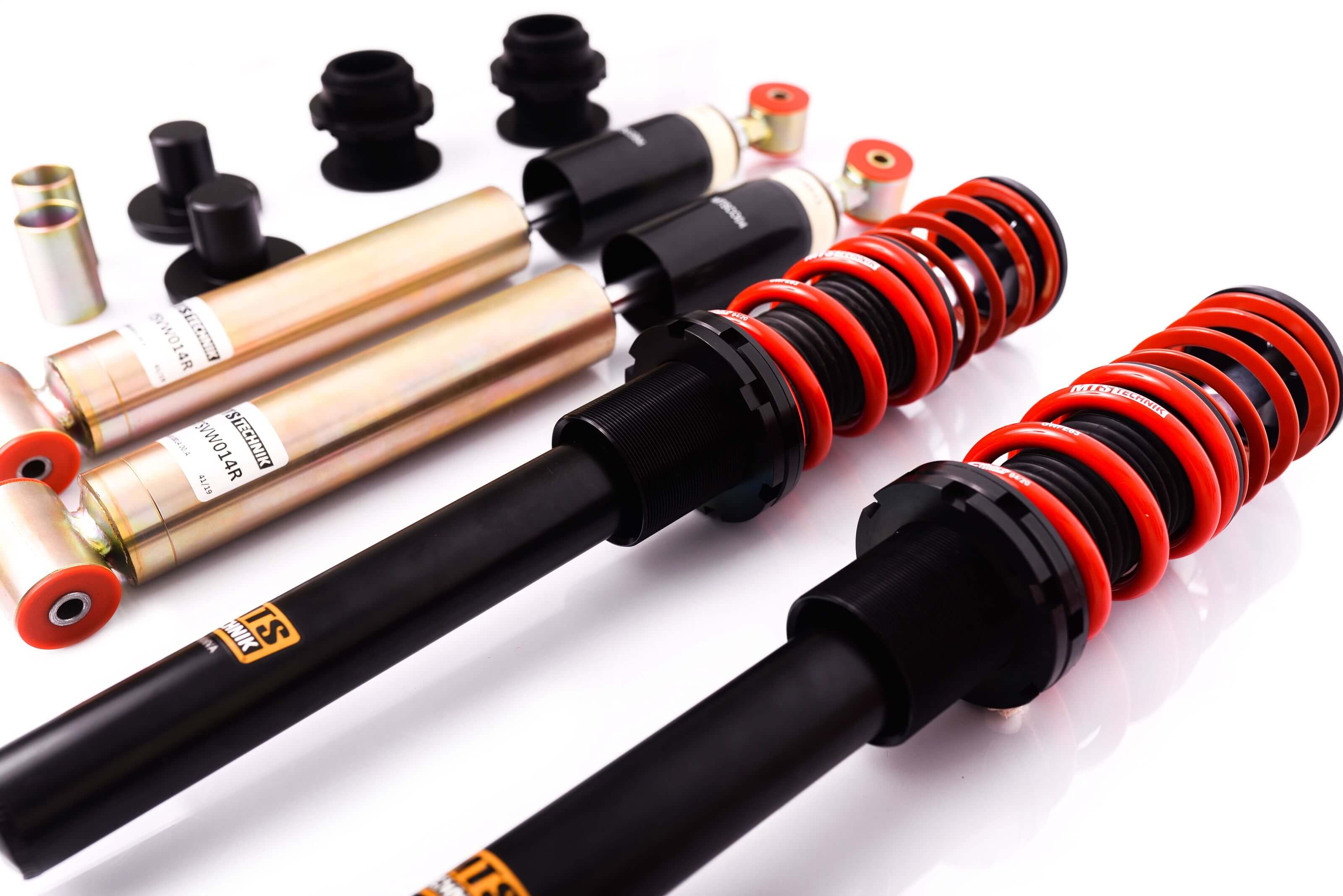 Street Coilover Kit (Gold) for Volkswagen PASSAT B1 (32)