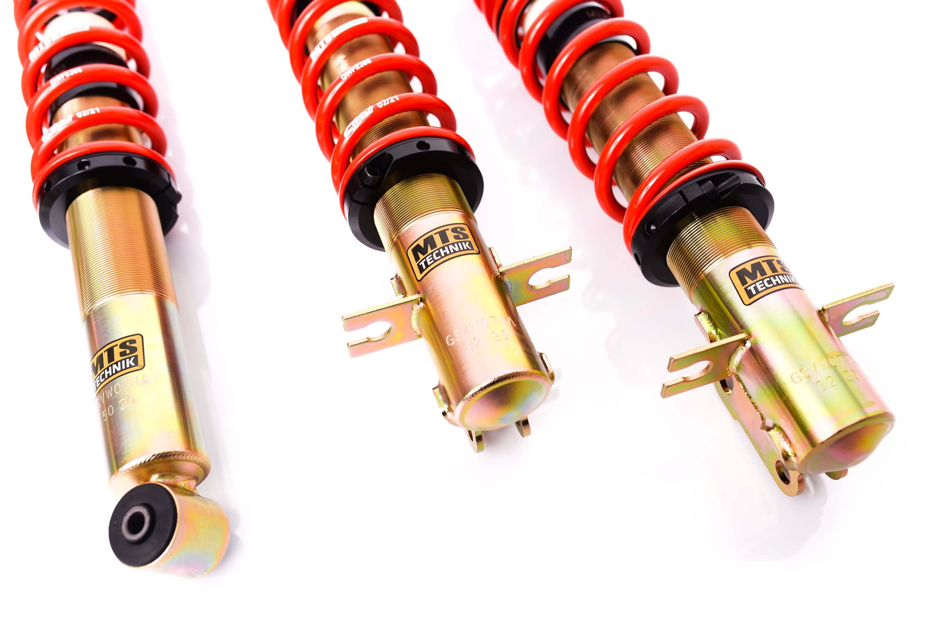 Street Coilover Kit (Gold) for Volkswagen GOLF I (17)