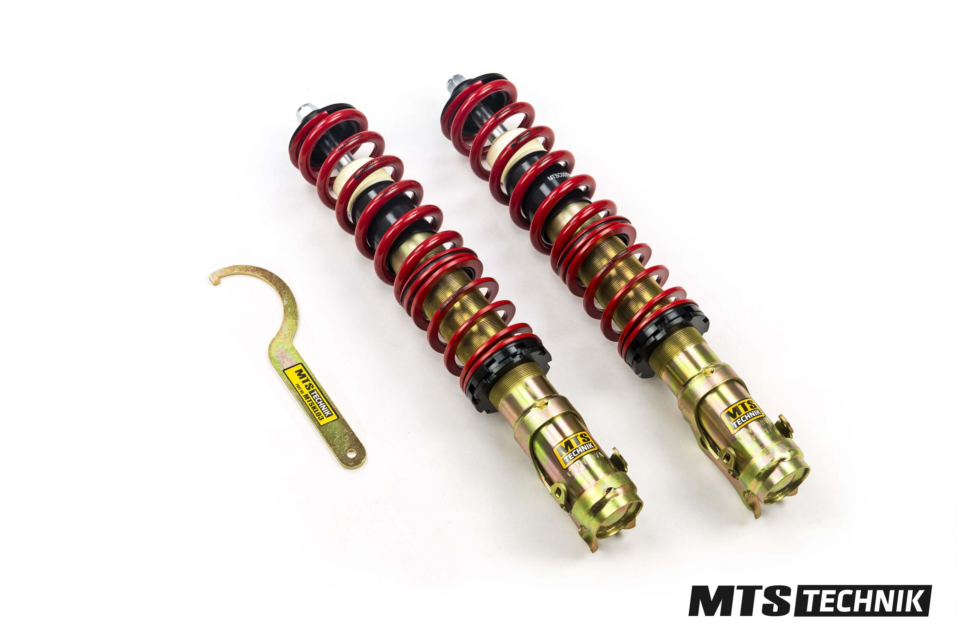 Street Coilover Kit (Gold) for Volkswagen GOLF III Cabriolet (1E7)