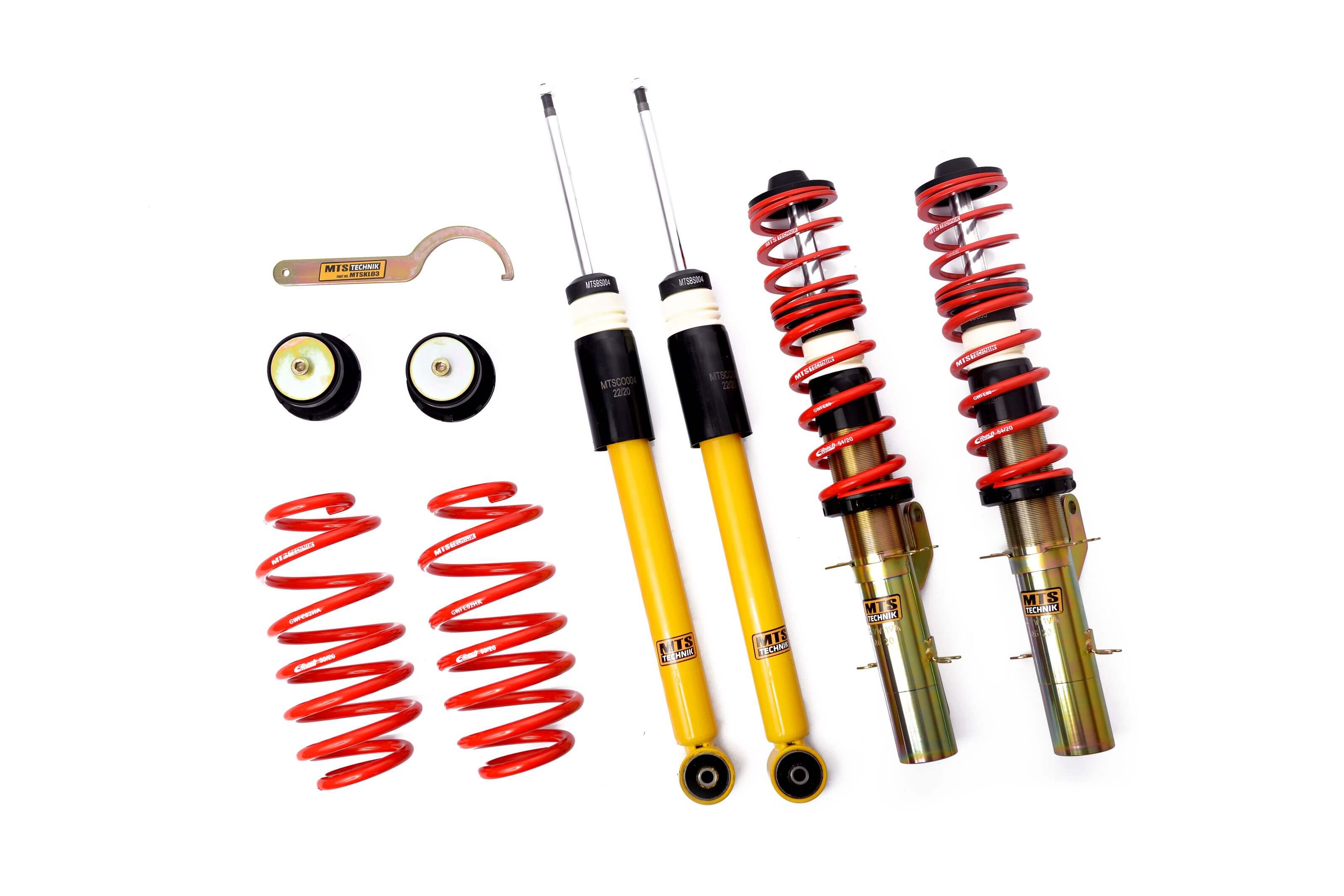 Comfort Coilover Kit (Gold) for Audi A3 (8L)