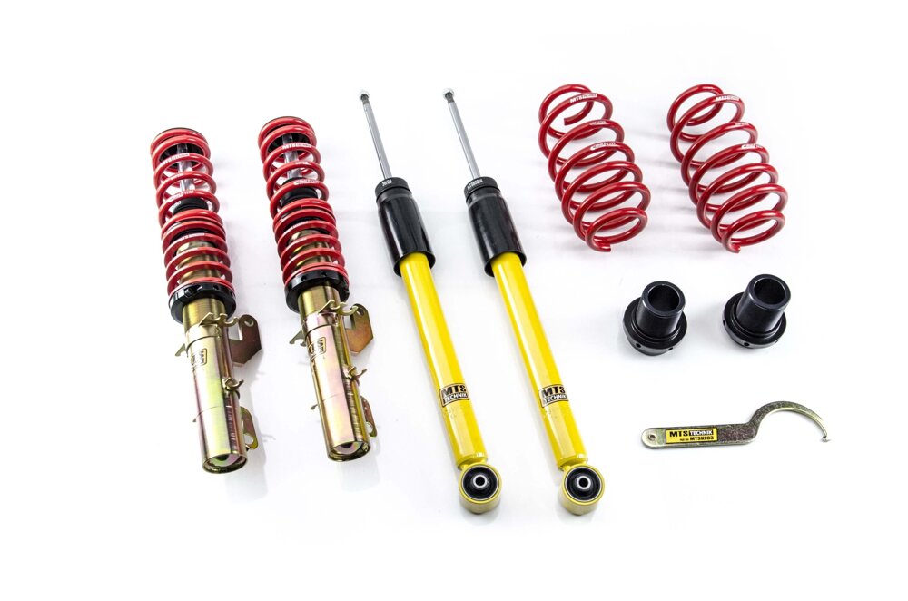 MTSGWVW10-C Comfort Coilover Kit (Gold) for Volkswagen GOLF IV (1J1)