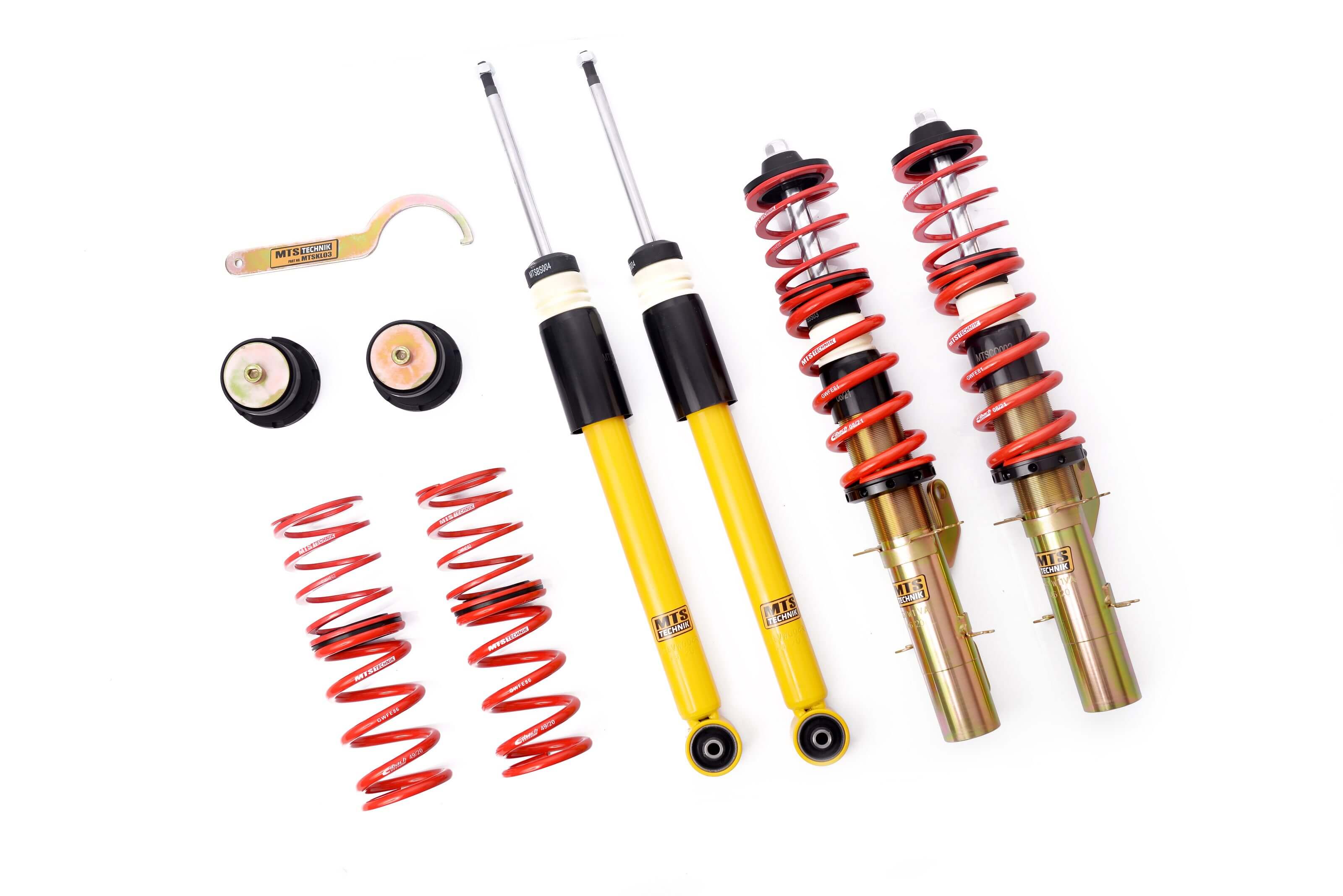 Street Coilover Kit (Gold) for Volkswagen BORA I (1J2)