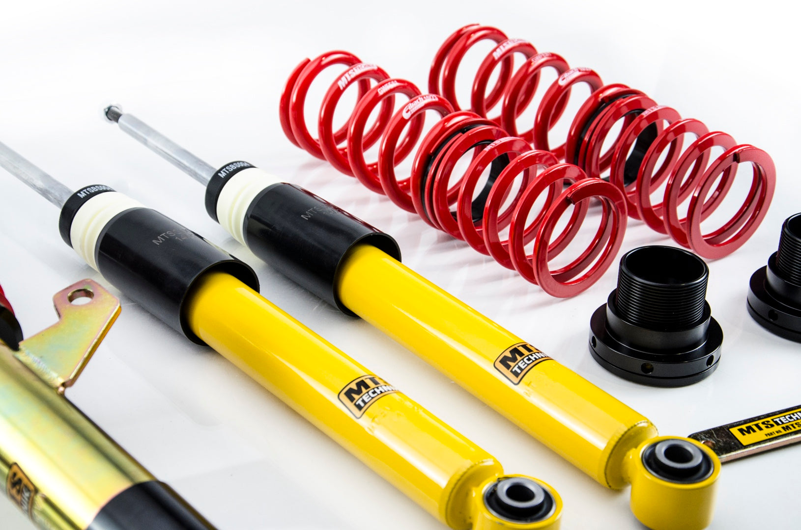 Street Coilover Kit w/ Camber Adjust Top Mounts (Gold) for Seat LEON (5F)