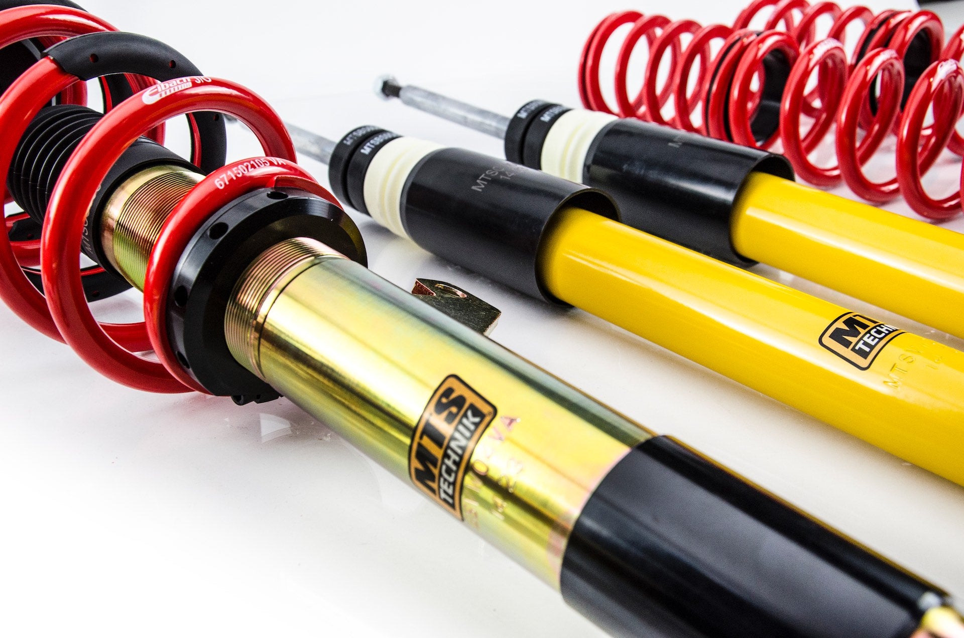 Street Coilover Kit w/ Camber Adjust Top Mounts (Gold) for Volkswagen PASSAT B8 Mk5ariant (3G5)