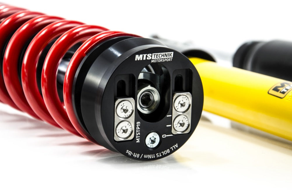 MTSGWVW126 Street Coilover Kit w/ Camber Adjust Top Mounts (Gold) for Seat AROSA (6H)