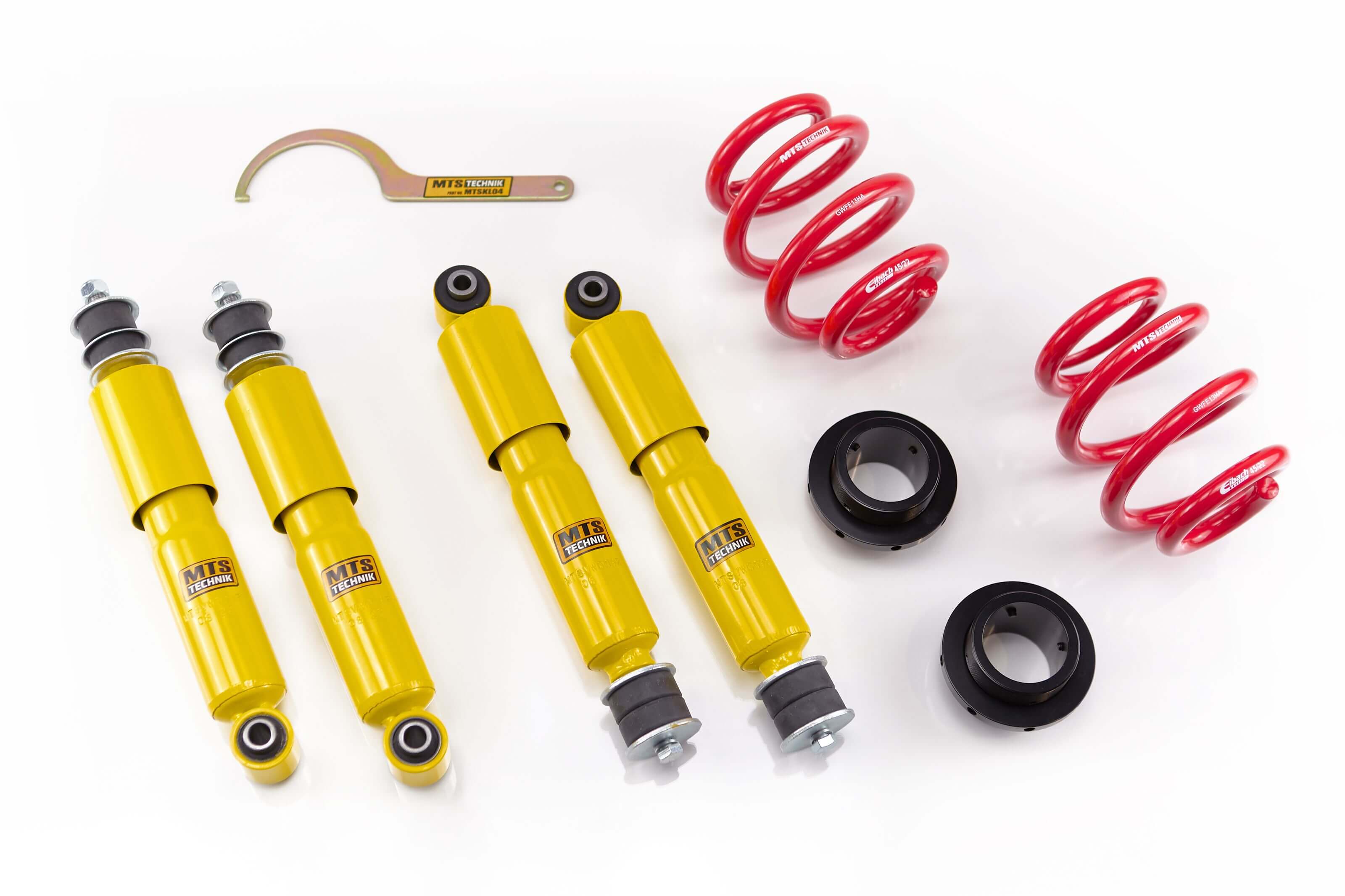 Street Coilover Kit (Gold) for Volkswagen TRANSPORTER T4 Bus (70/7D)