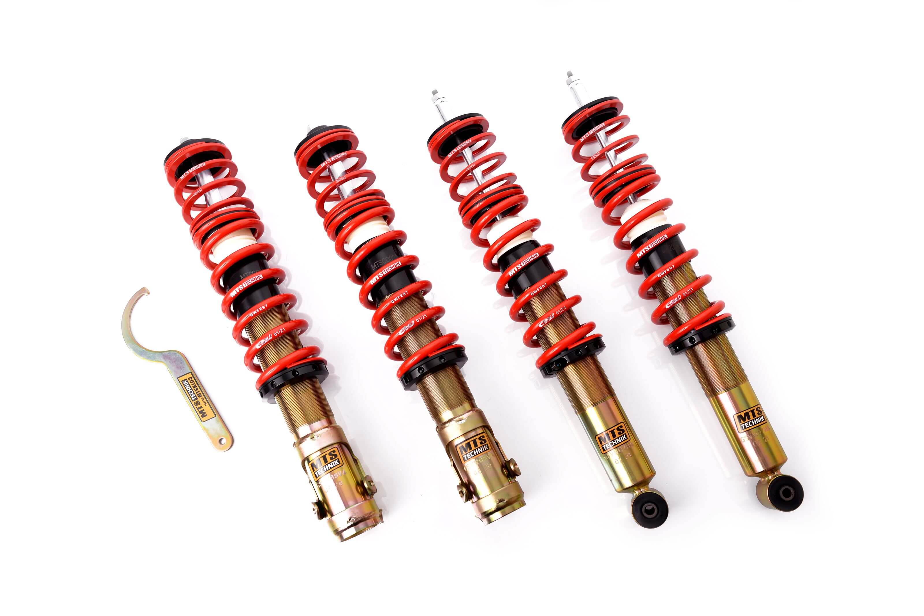 Street Coilover Kit (Gold) for Seat IBIZA II (6K)