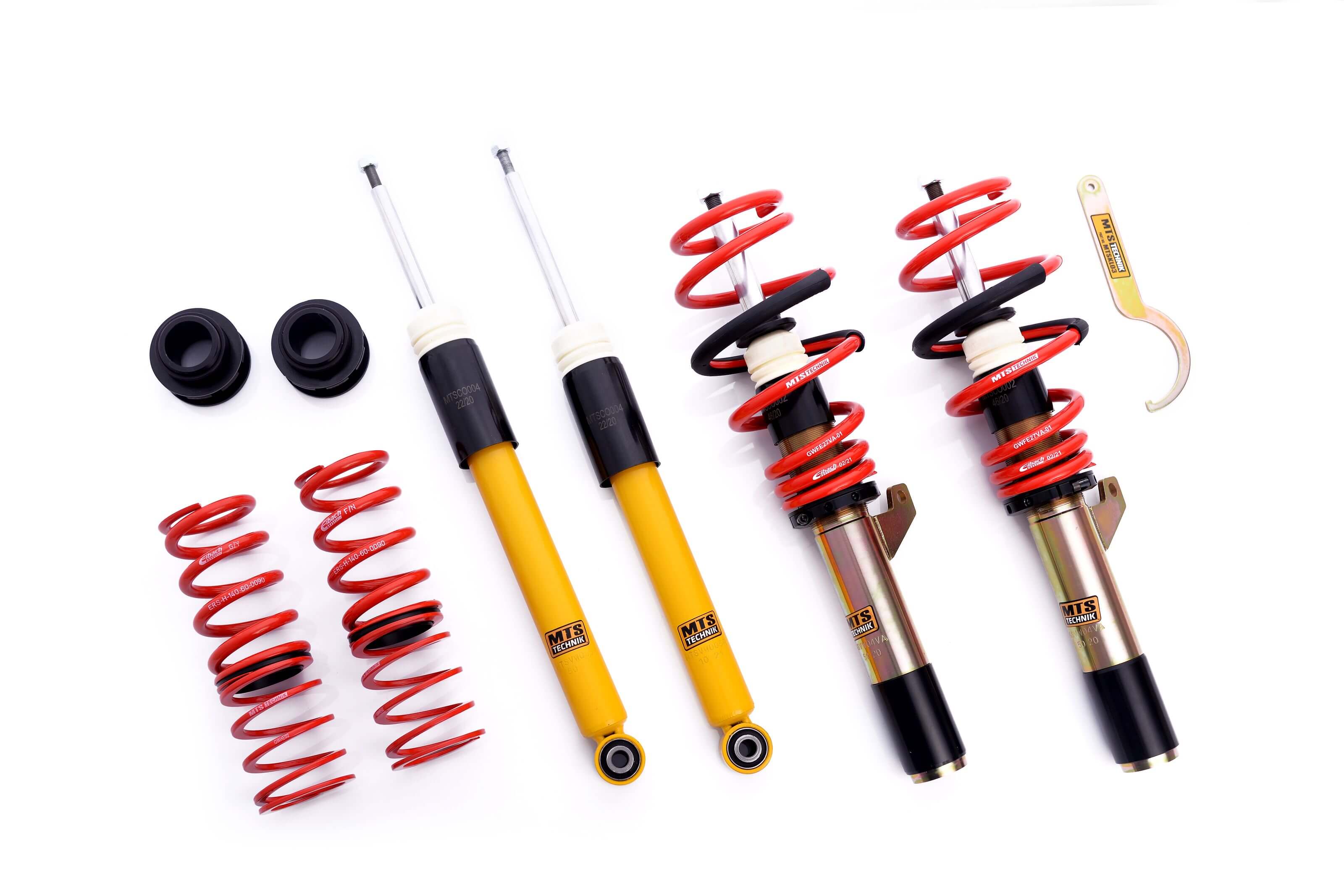 Street Coilover Kit (Gold) for Volkswagen TOURAN (1T3)