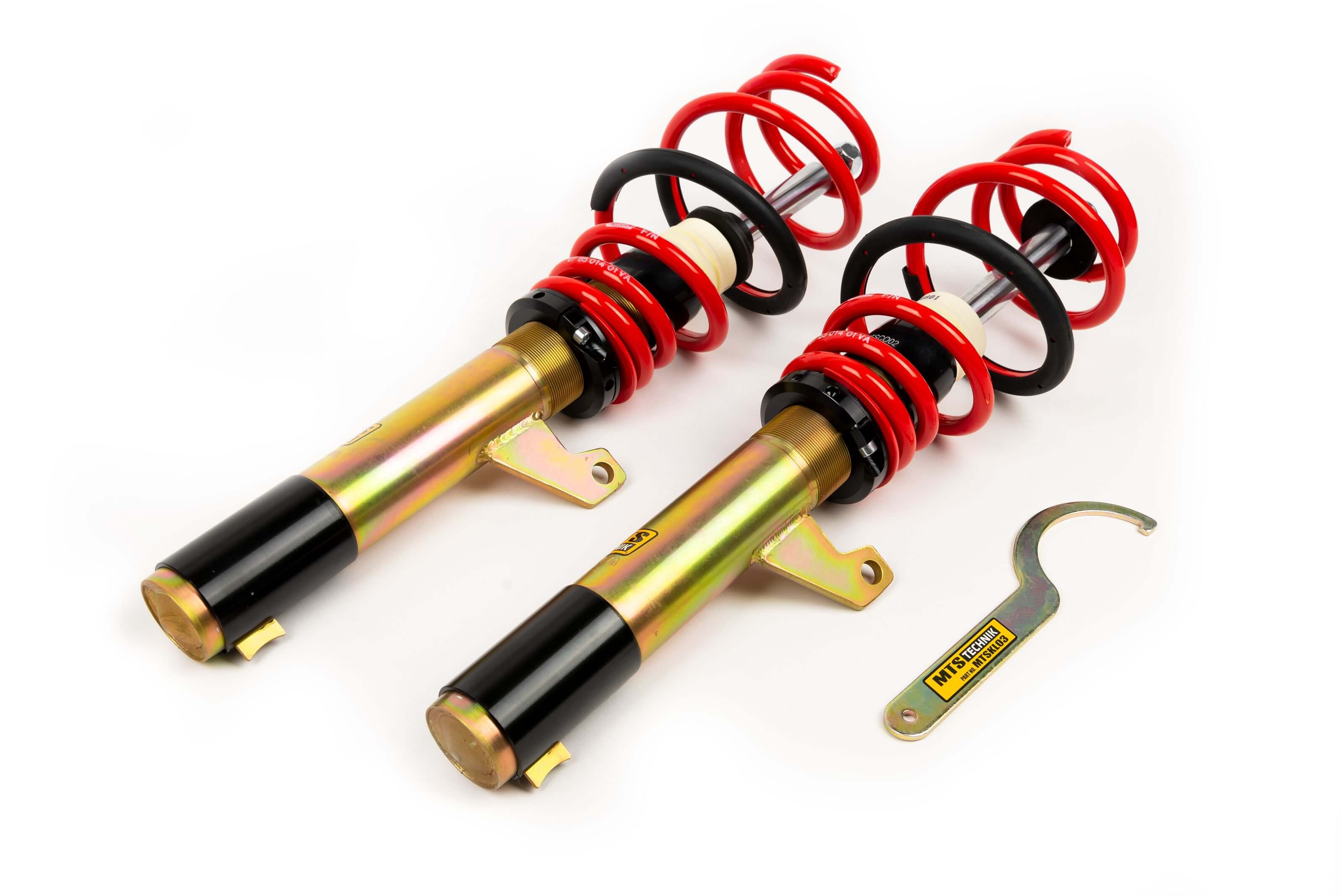 Street Coilover Kit (Gold) for Seat LEON (1P)