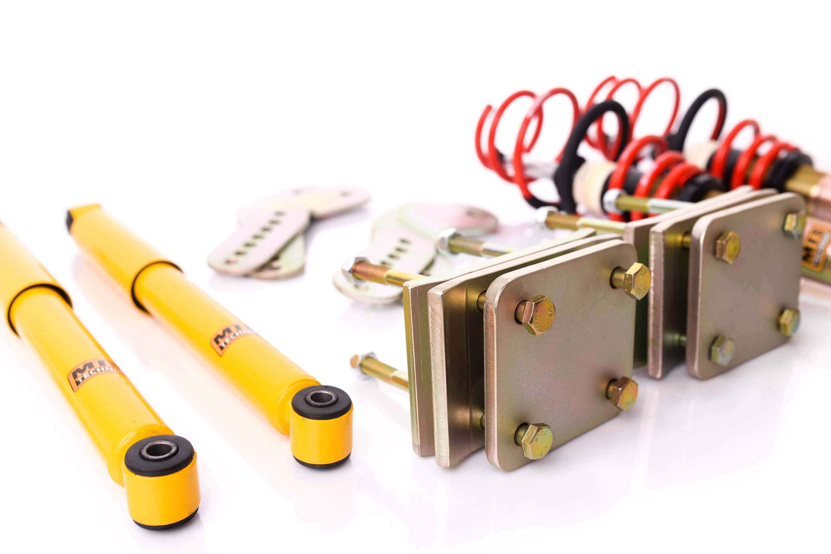 Street Coilover Kit (Gold) for Volkswagen CADDY Mk4 MPV (SAB/SAJ)