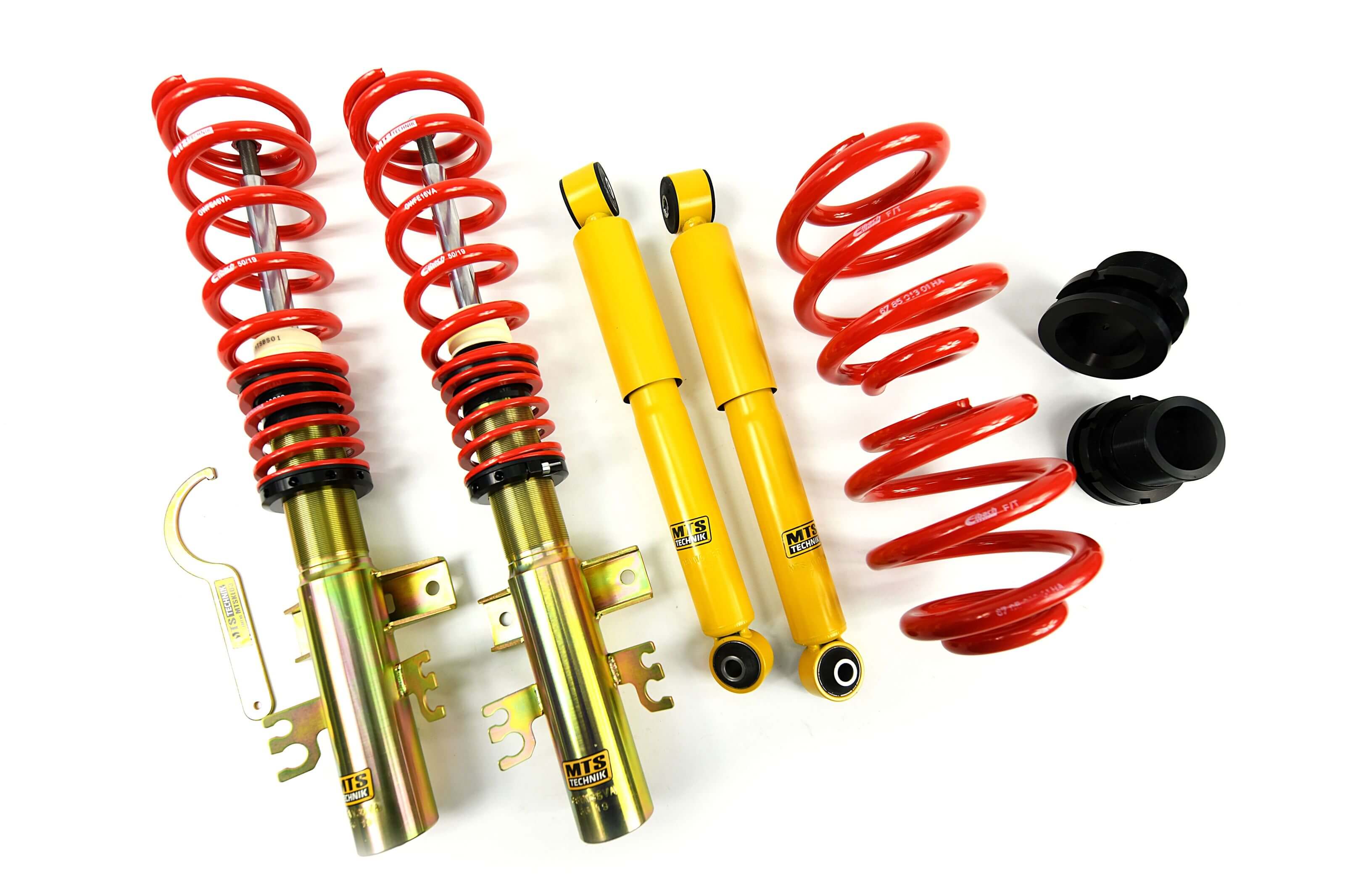 Street Coilover Kit (Gold) for Volkswagen MULTIVAN T5 (7H/7E)