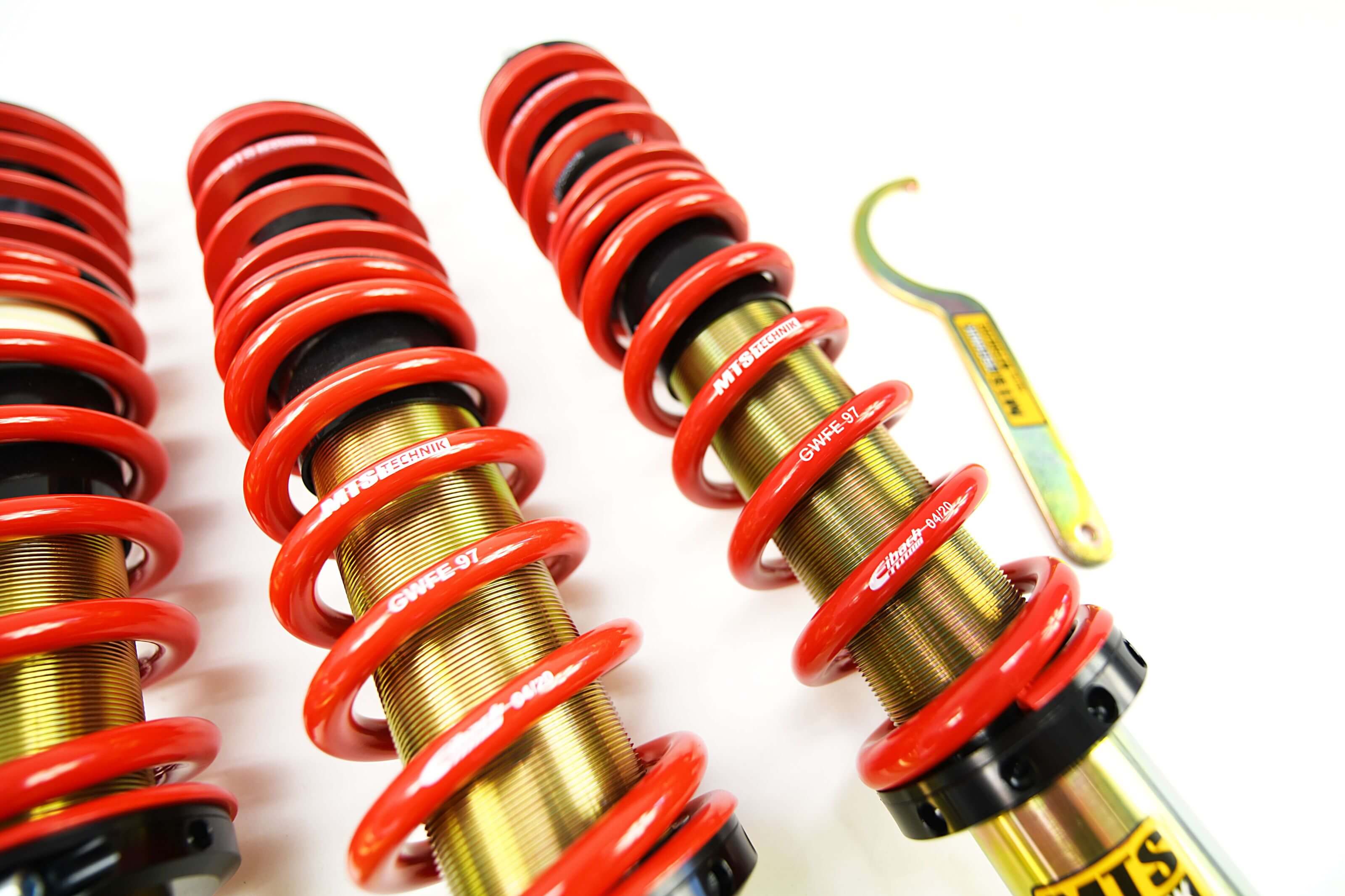 Street Coilover Kit (Gold) for Volkswagen JETTA Mk2 (19E/1G2)