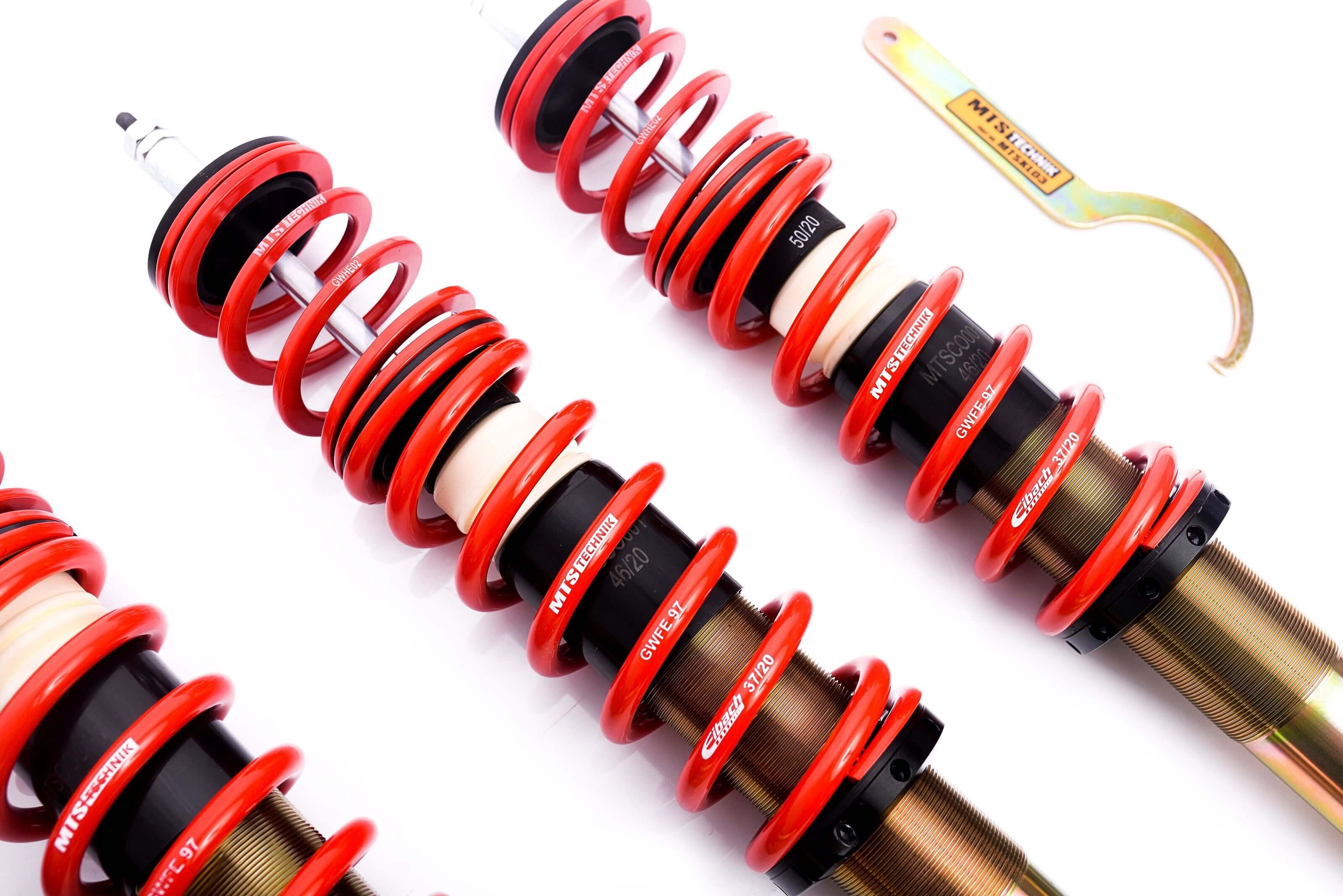 Street Coilover Kit (Gold) for Volkswagen JETTA II (19E/1G2)