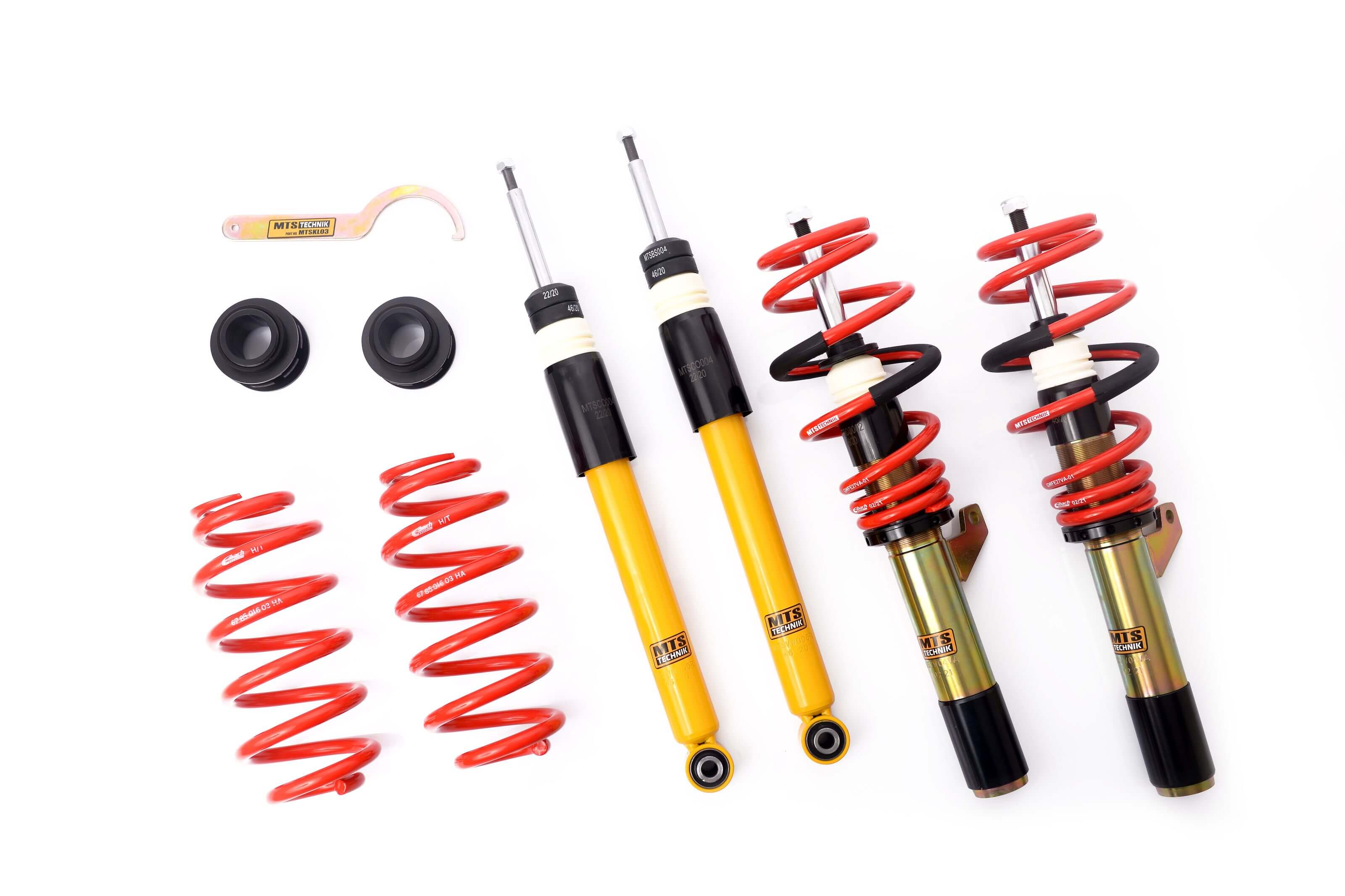 Street Coilover Kit (Gold) for Seat ALTEA (5P)