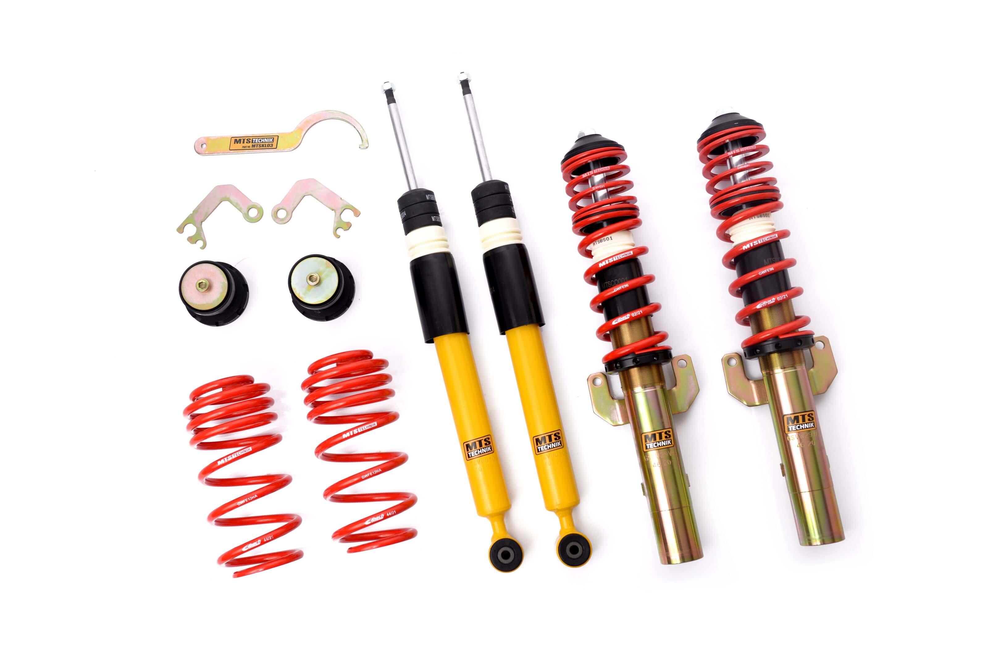 Street Coilover Kit (Gold) for Seat IBIZA IV SC (6J/6P)