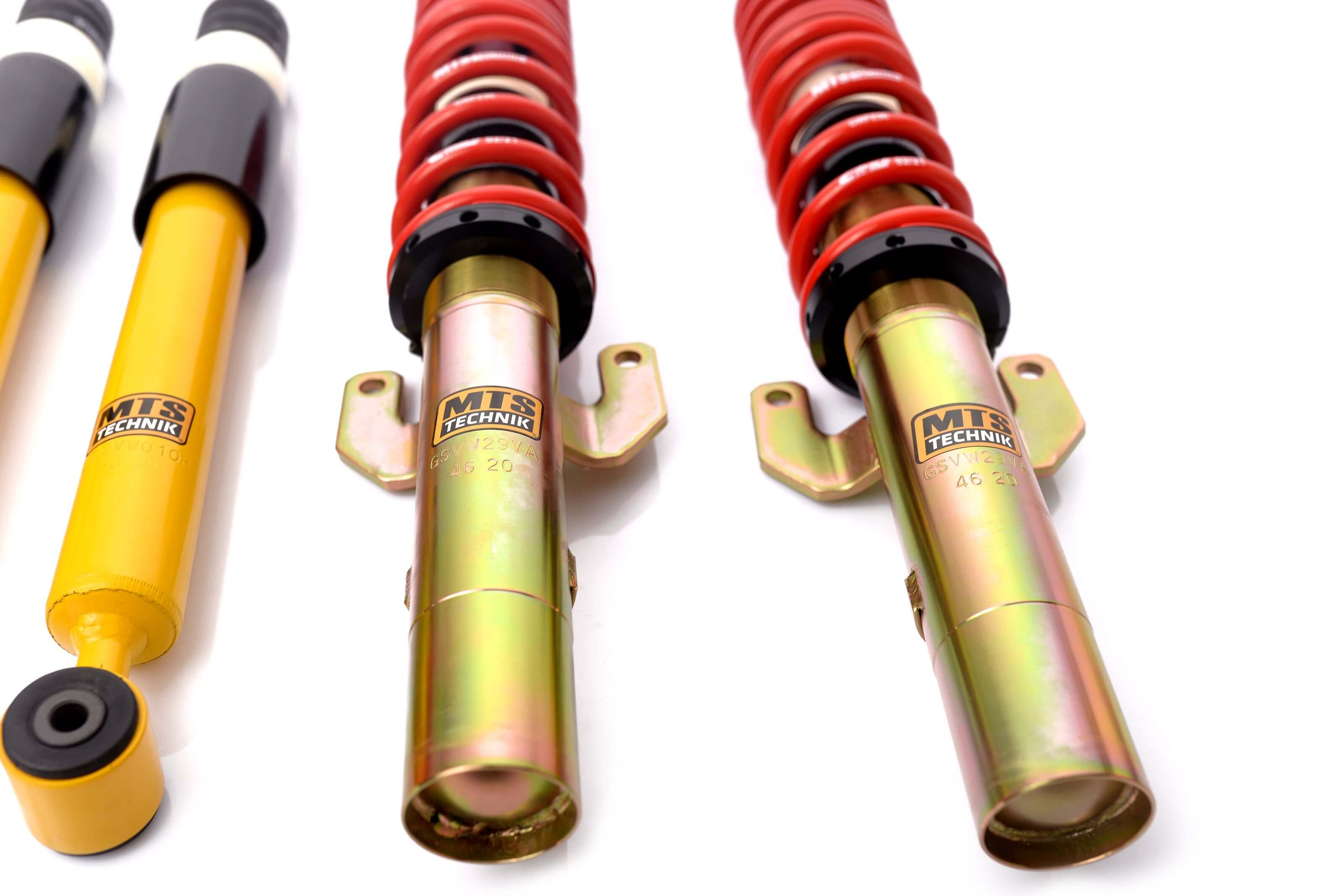 Street Coilover Kit (Gold) for Skoda FABIA II Combi (545)