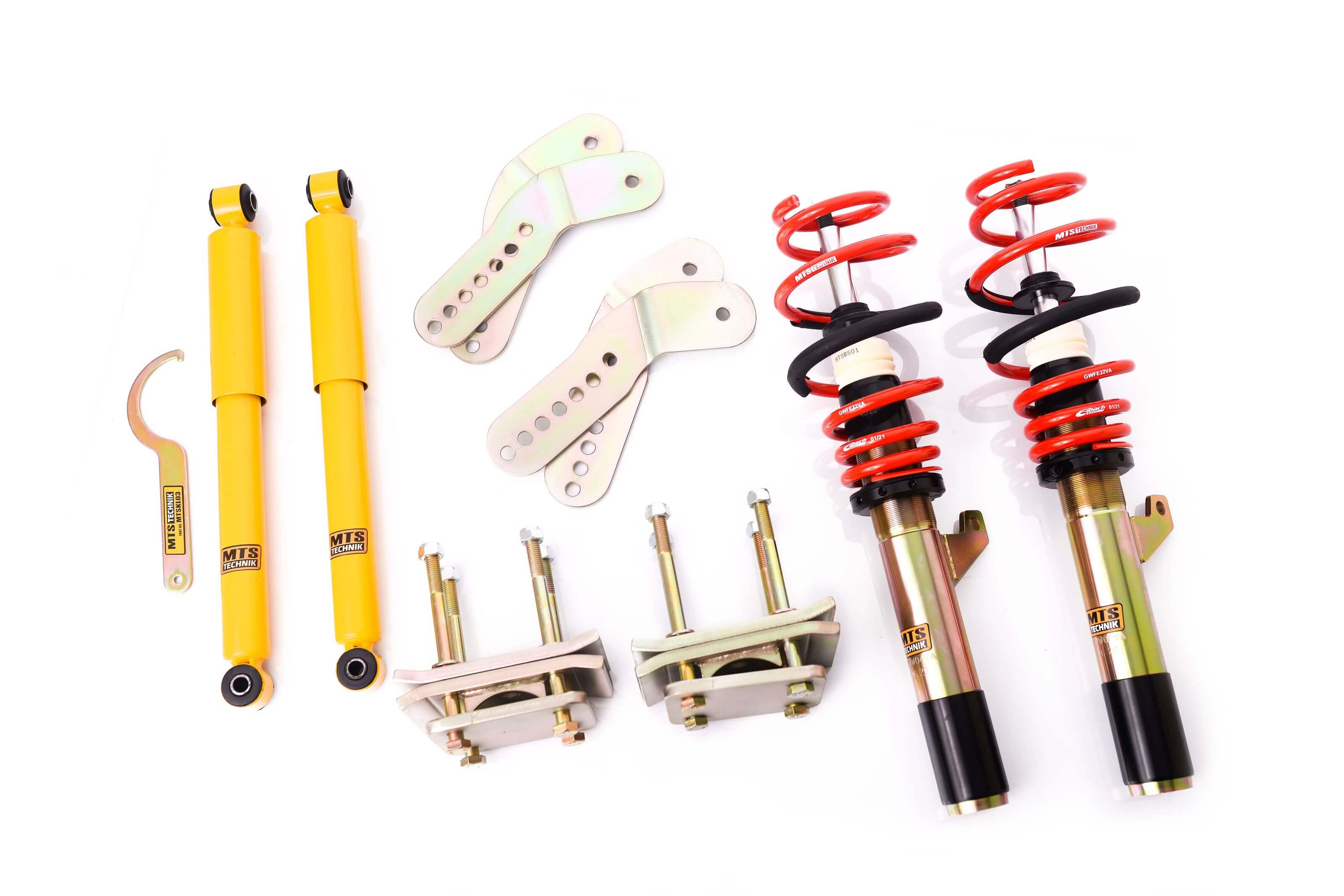 Street Coilover Kit (Gold) for Volkswagen CADDY III Box Body/MPV (2K/2C)