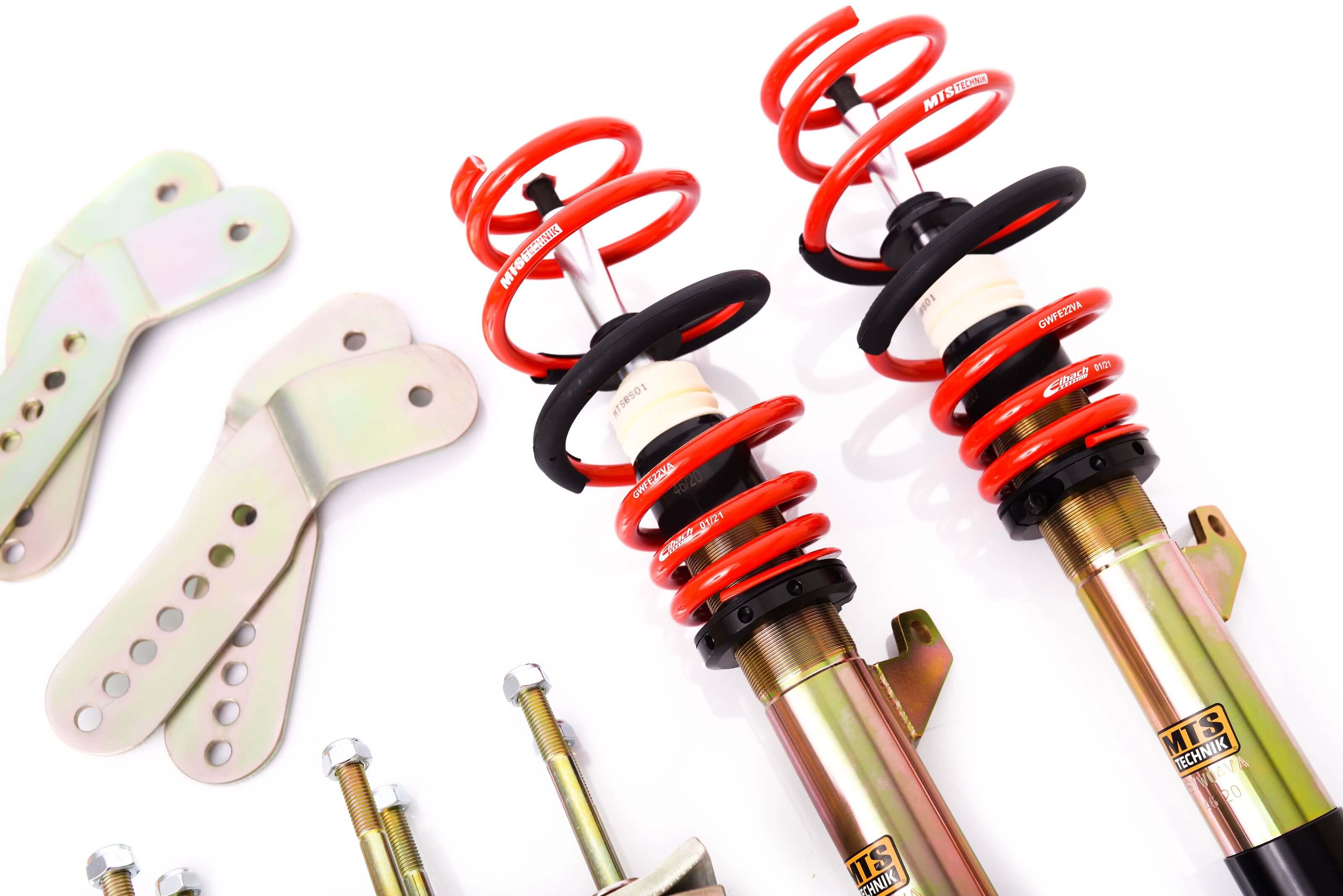 Street Coilover Kit (Gold) for Volkswagen CADDY III Box Body/MPV (2K/2C)