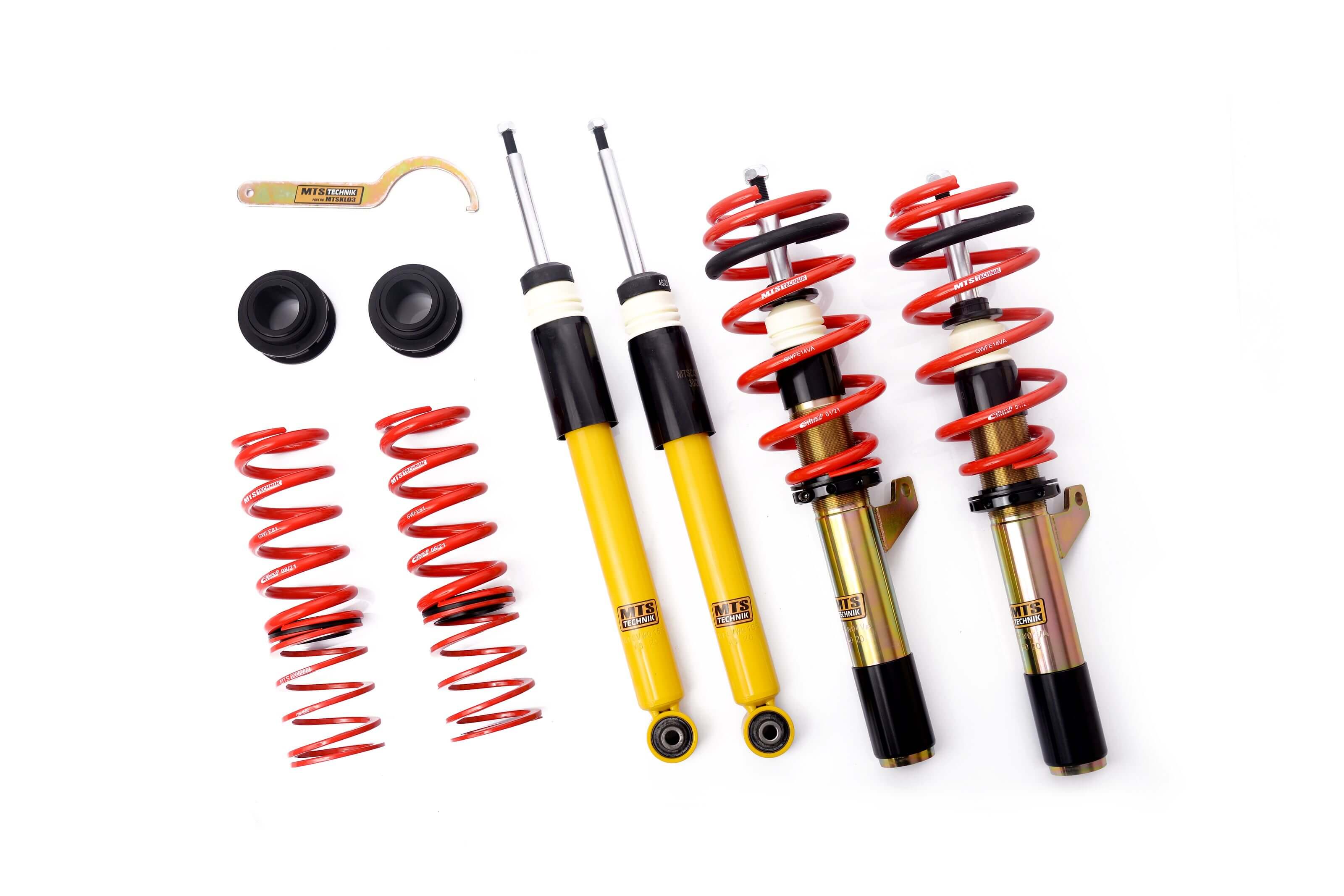 Street Coilover Kit (Gold) for Audi A3 (8V)