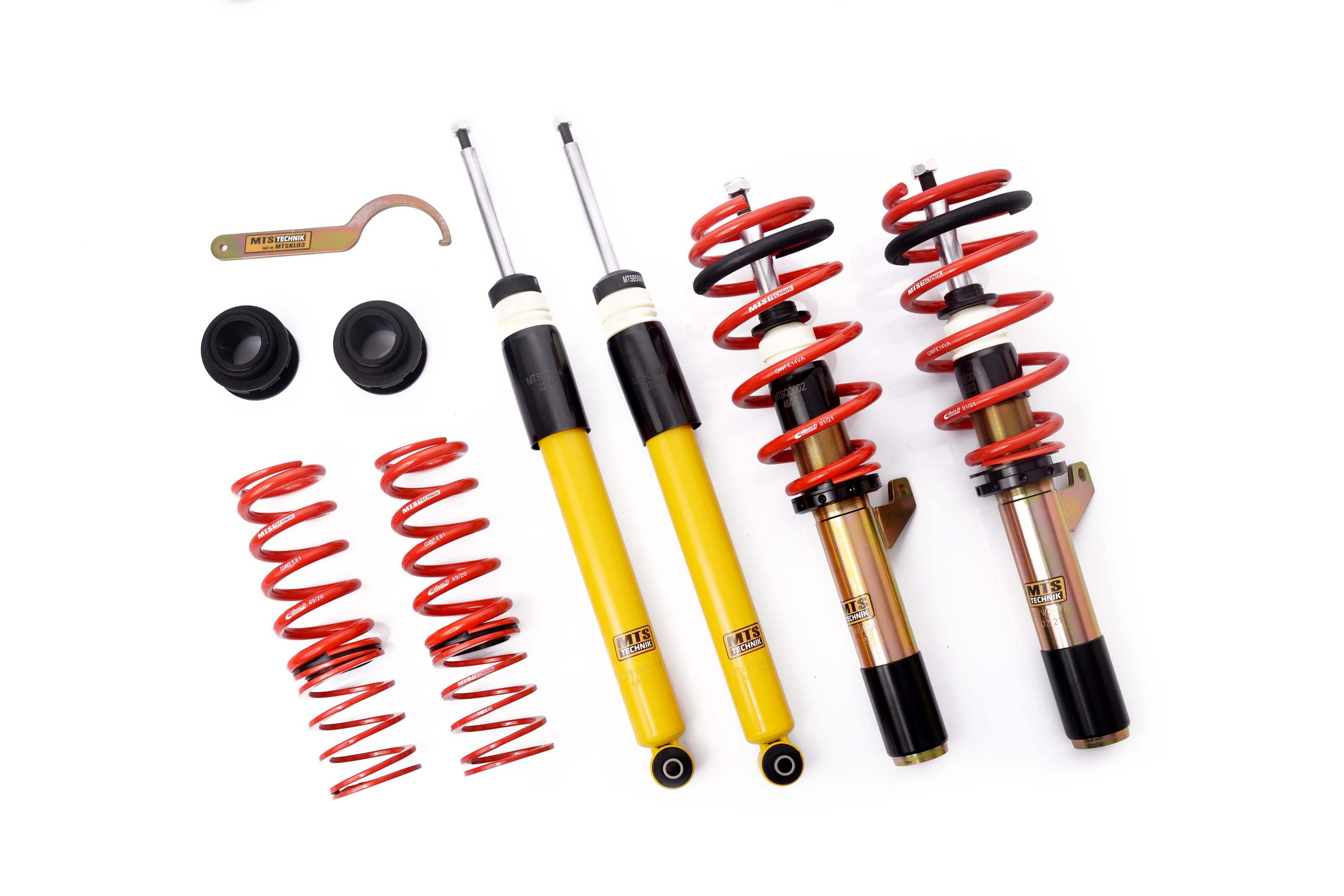 Street Coilover Kit (Gold) for Audi A3 (8V)