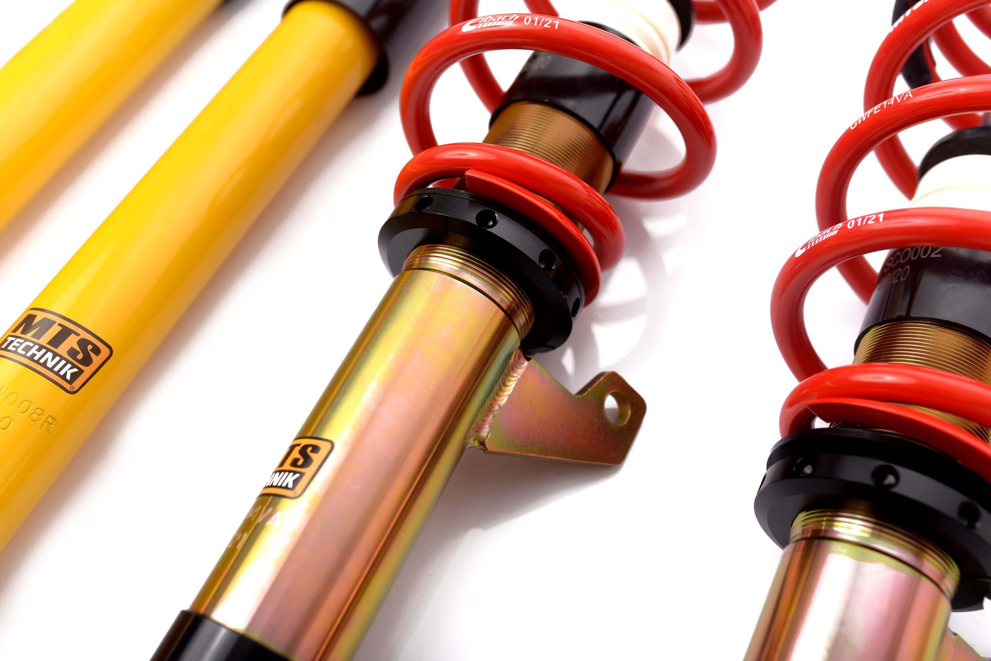 Street Coilover Kit (Gold) for Audi A3 (8V)