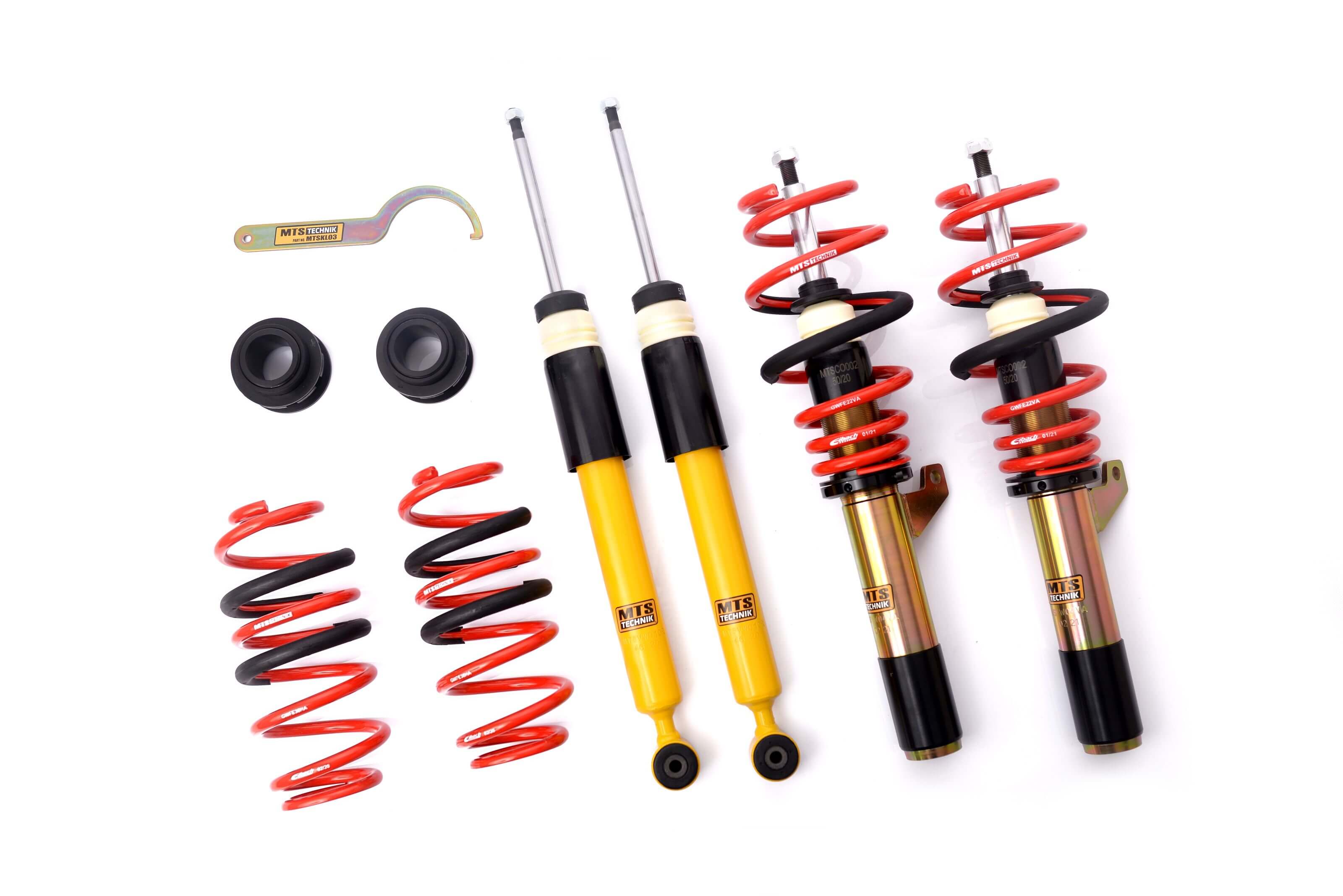 Street Coilover Kit (Gold) for Volkswagen BEETLE Convertible (5C7/5C8)