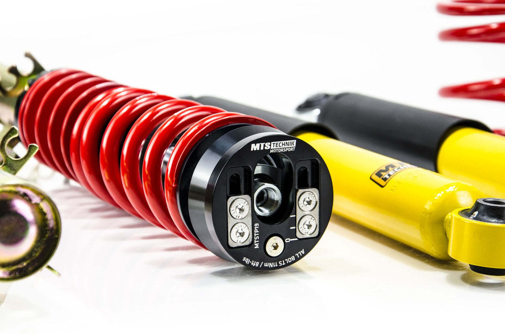 MTSGWVW88-S Stance Coilover Kit w/ Camber Adjust Top Mounts (Gold) for Volkswagen BORA Variant (1J6)