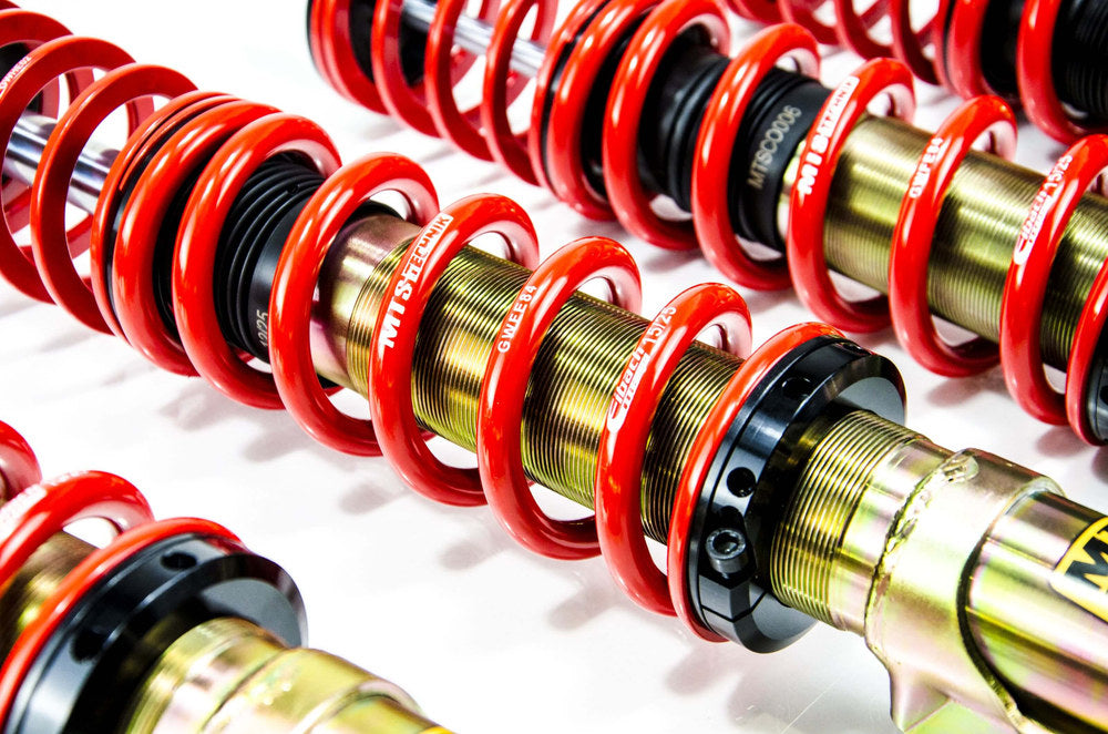 MTSGWVW95-S Stance Coilover Kit w/ Camber Adjust Top Mounts (Gold) for Volkswagen PASSAT B3/B4 Variant (3A5/35I)