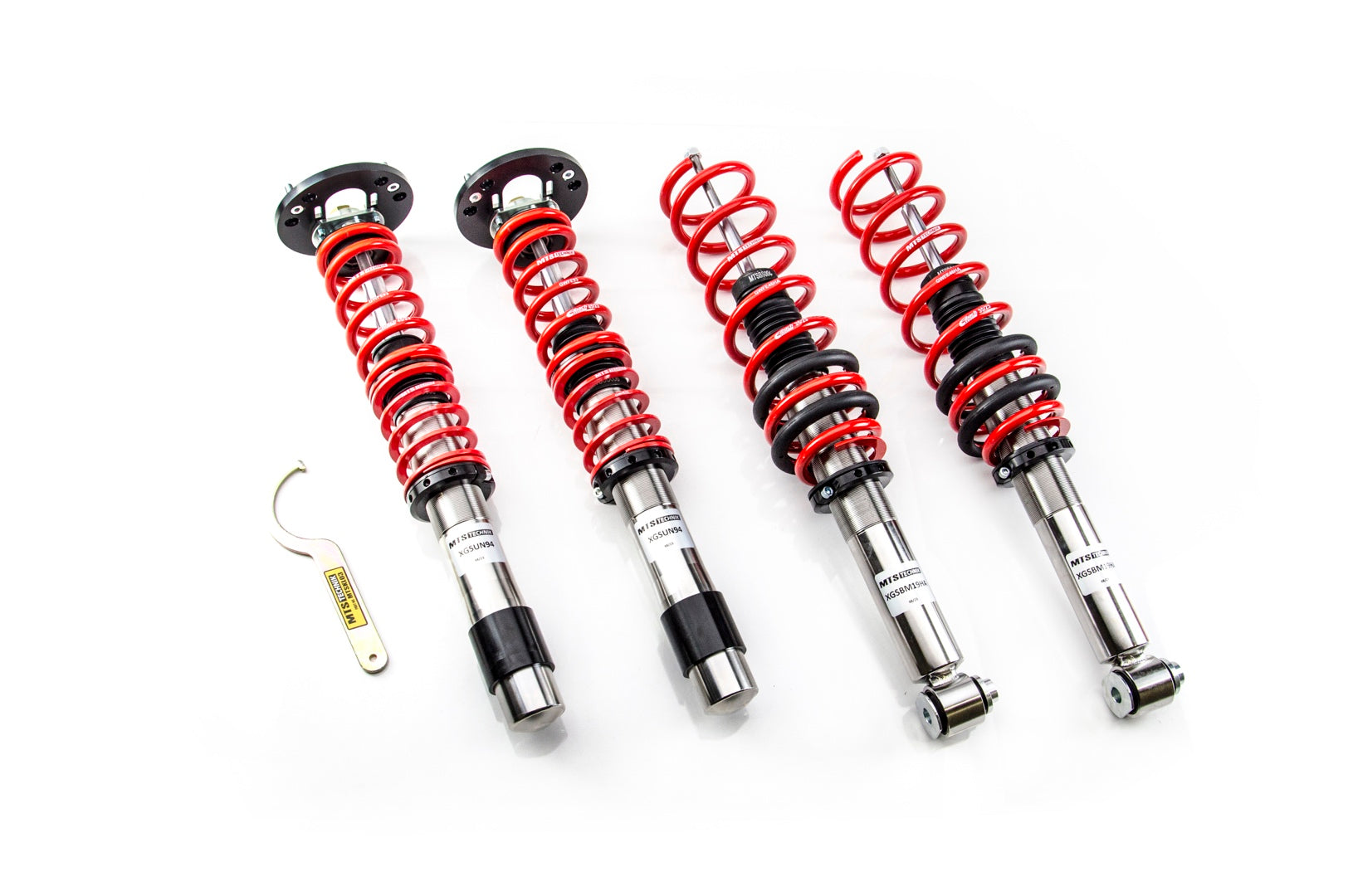 Stance Coilover Kit w/ Camber Adjust Top Mounts (Inox) for BMW 5 (E39)