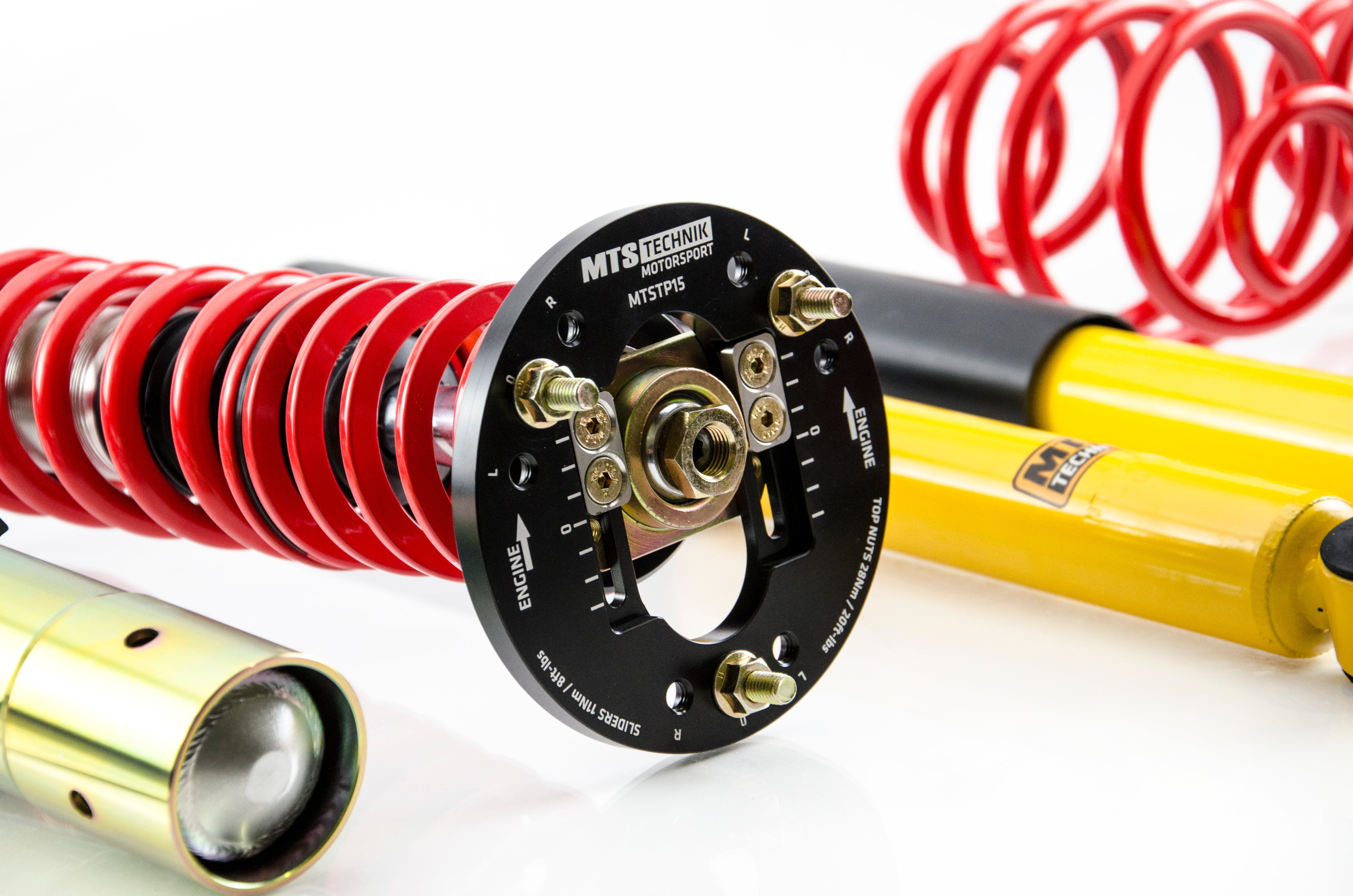 Comfort Coilover Kit w/ Camber Adjust Top Mounts (Inox) for BMW 3 (E30)
