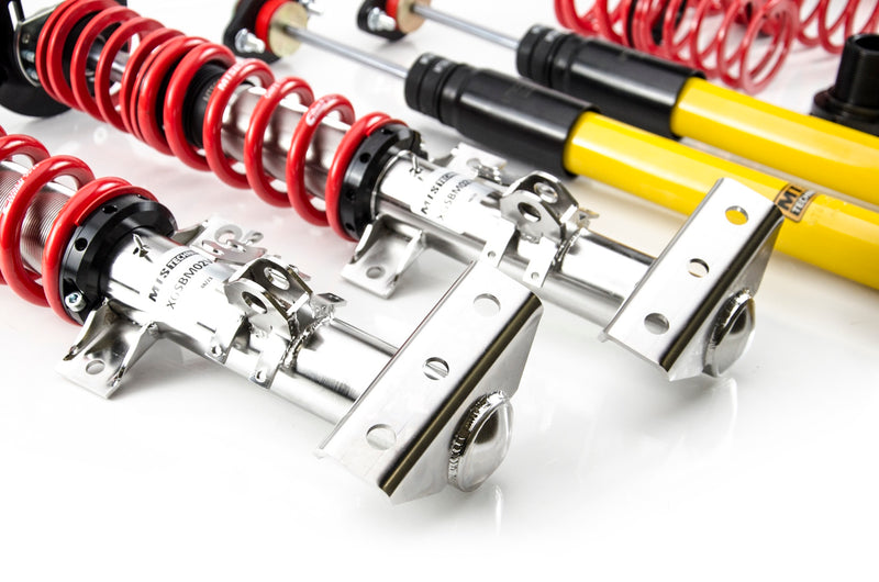 Stance Coilover Kit w/ Camber Adjust Top Mounts (Inox) for BMW 3 Coupe (E36)