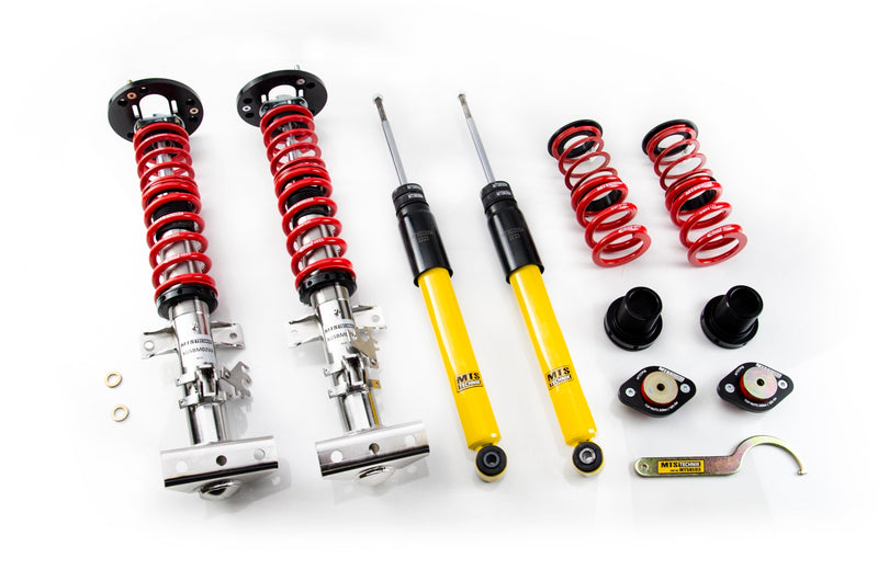 Street Coilover Kit w/ Camber Adjust Top Mounts (Gold) for BMW 3 Coupe (E36)