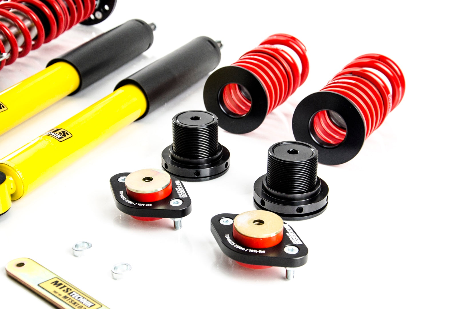 Street Coilover Kit w/ Camber Adjust Top Mounts (Gold) for BMW 3 Compact (E36)