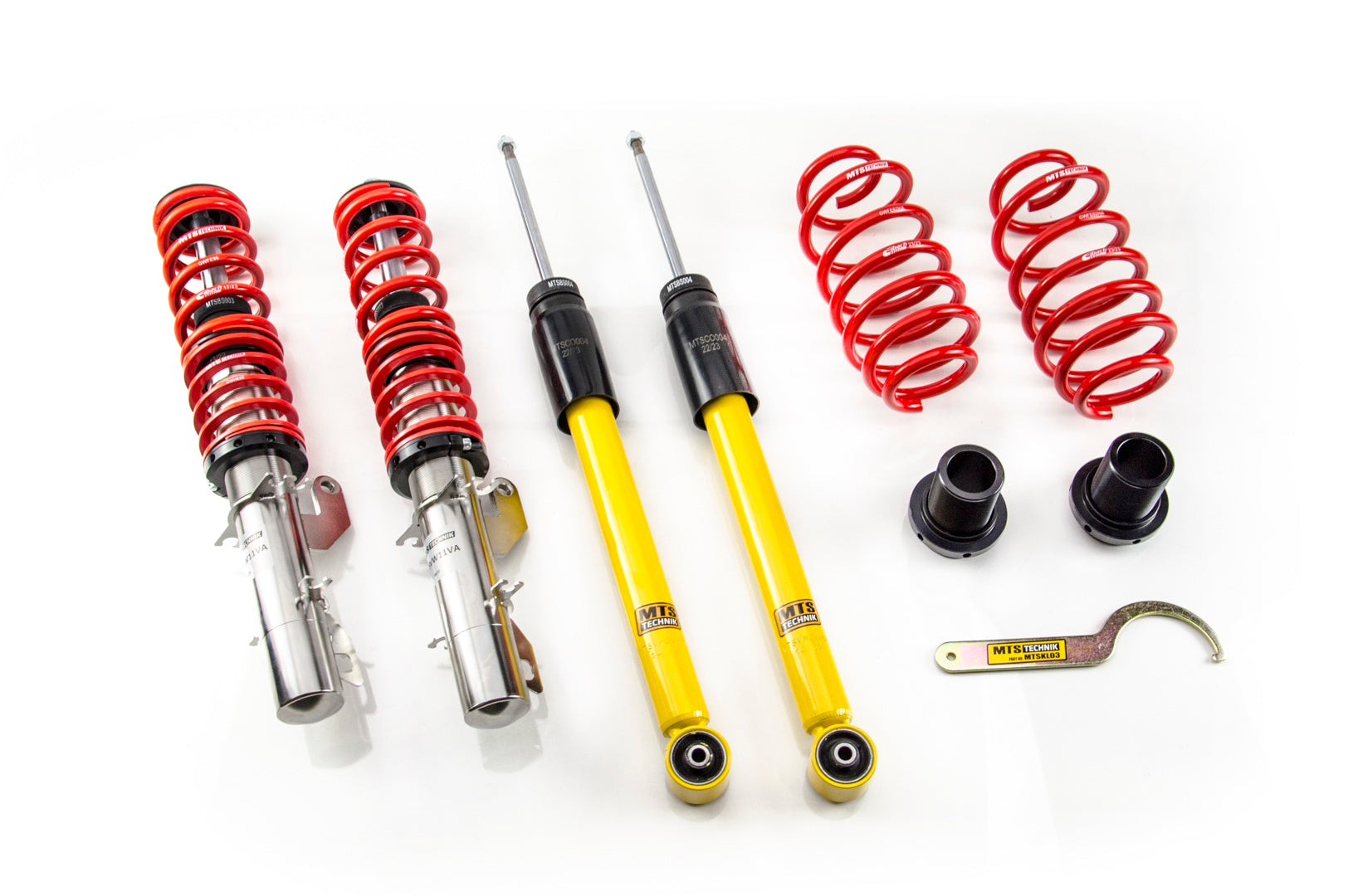 Comfort Coilover Kit (Inox) for Volkswagen GOLF IV (1J1)