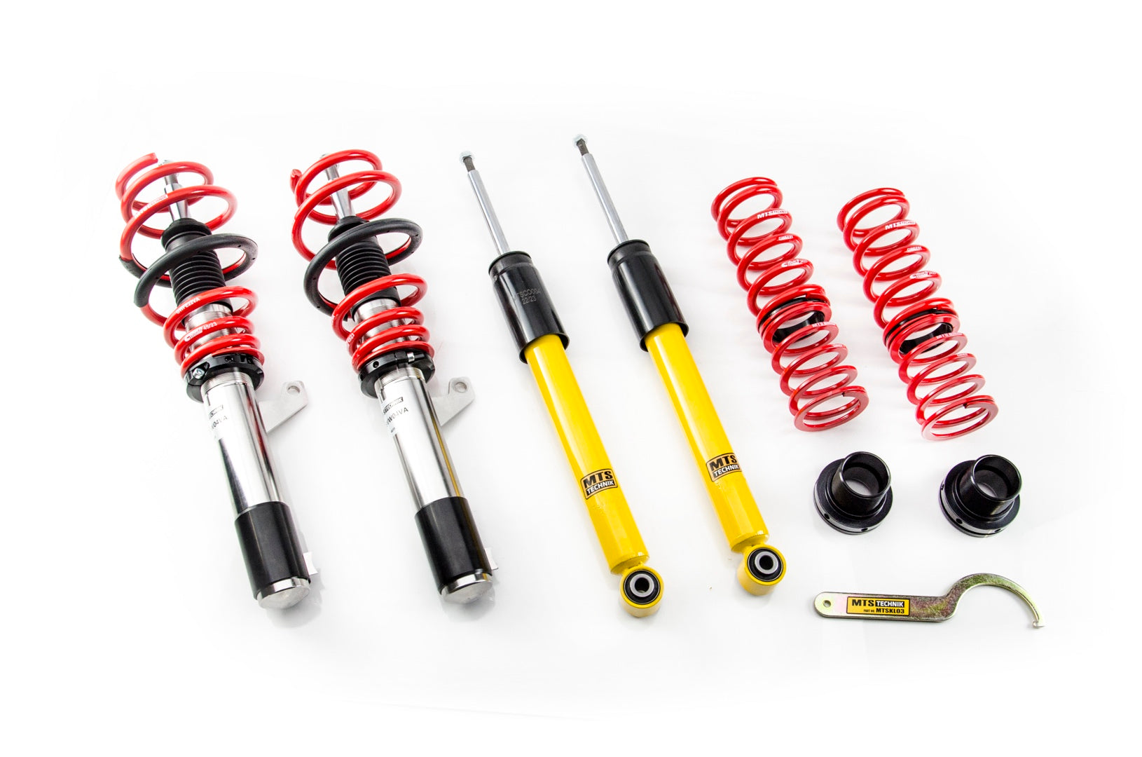 Street Coilover Kit (Gold) for Volkswagen GOLF V (1K1)