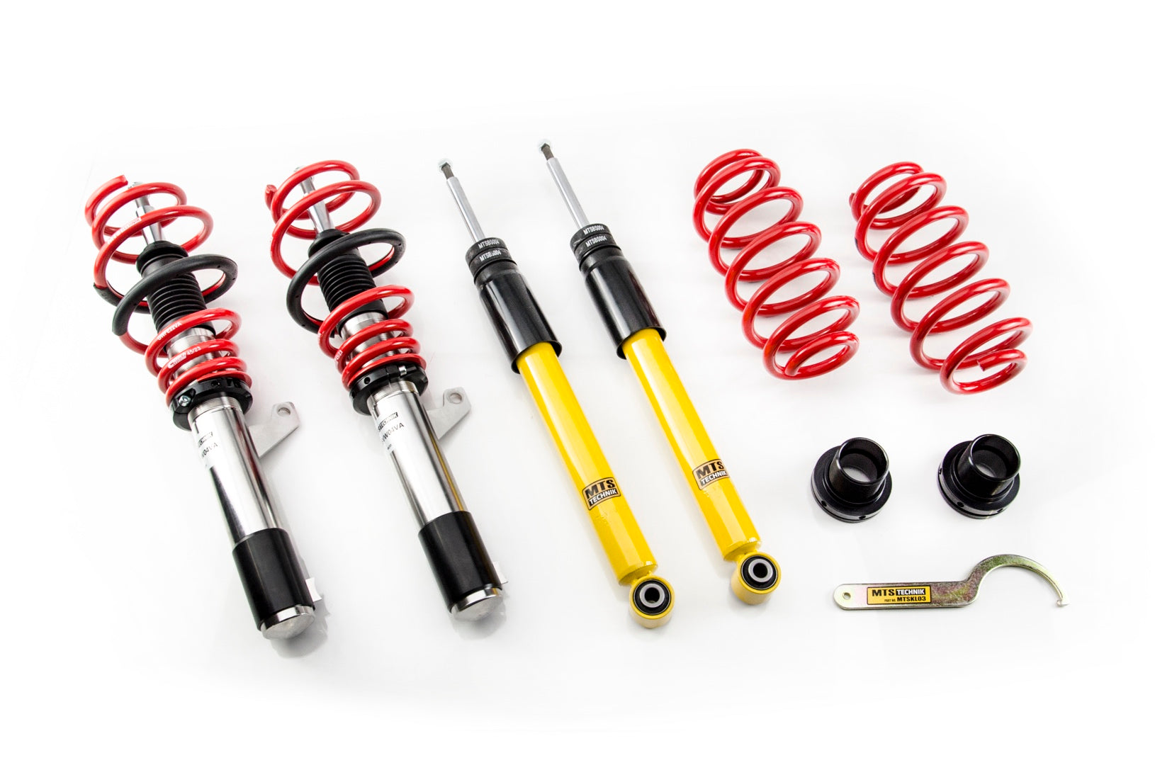 Street Coilover Kit (Inox) for Volkswagen JETTA III (1K2)