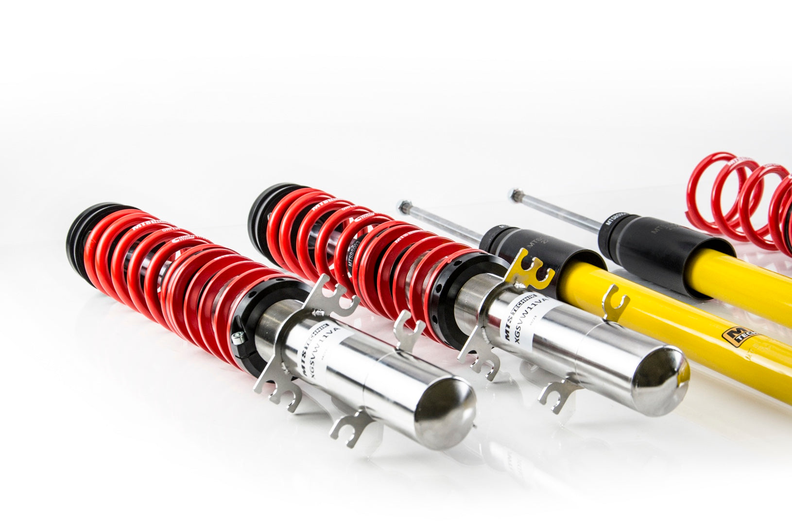 Street Coilover Kit w/ Camber Adjust Top Mounts (Gold) for Seat TOLEDO II (1M)