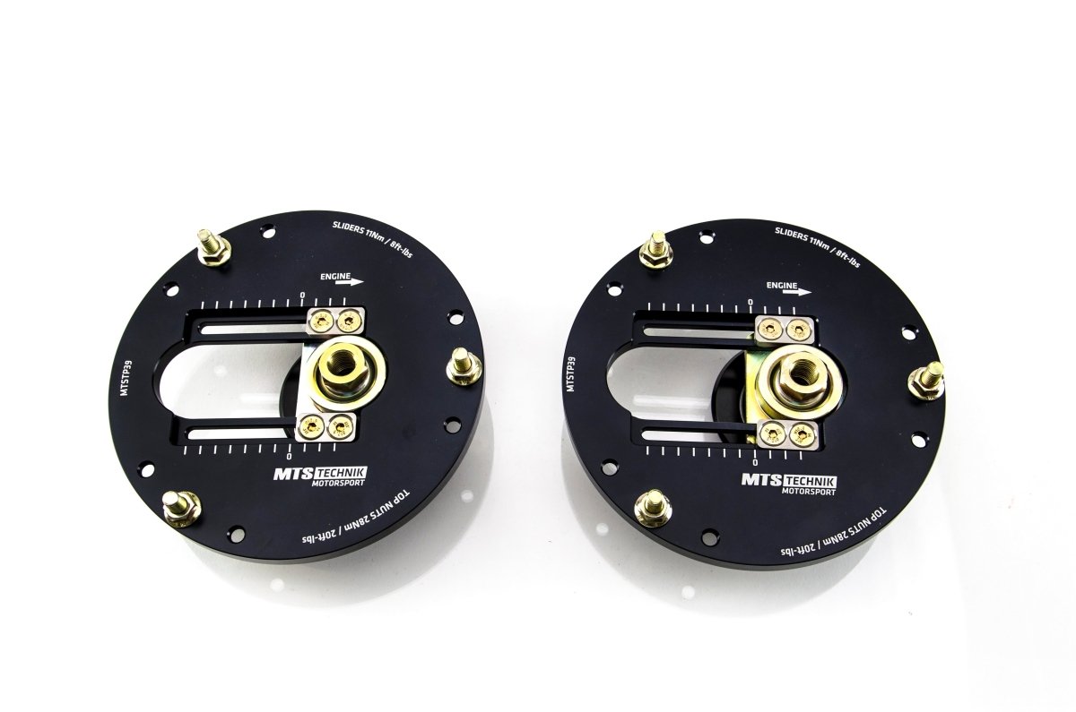 Adjustable camber / caster top mounts (Front) for Audi 200 C3 Saloon (44) - MTS Technik UK - mtscp39set-audi-200-c3-saloon-44
