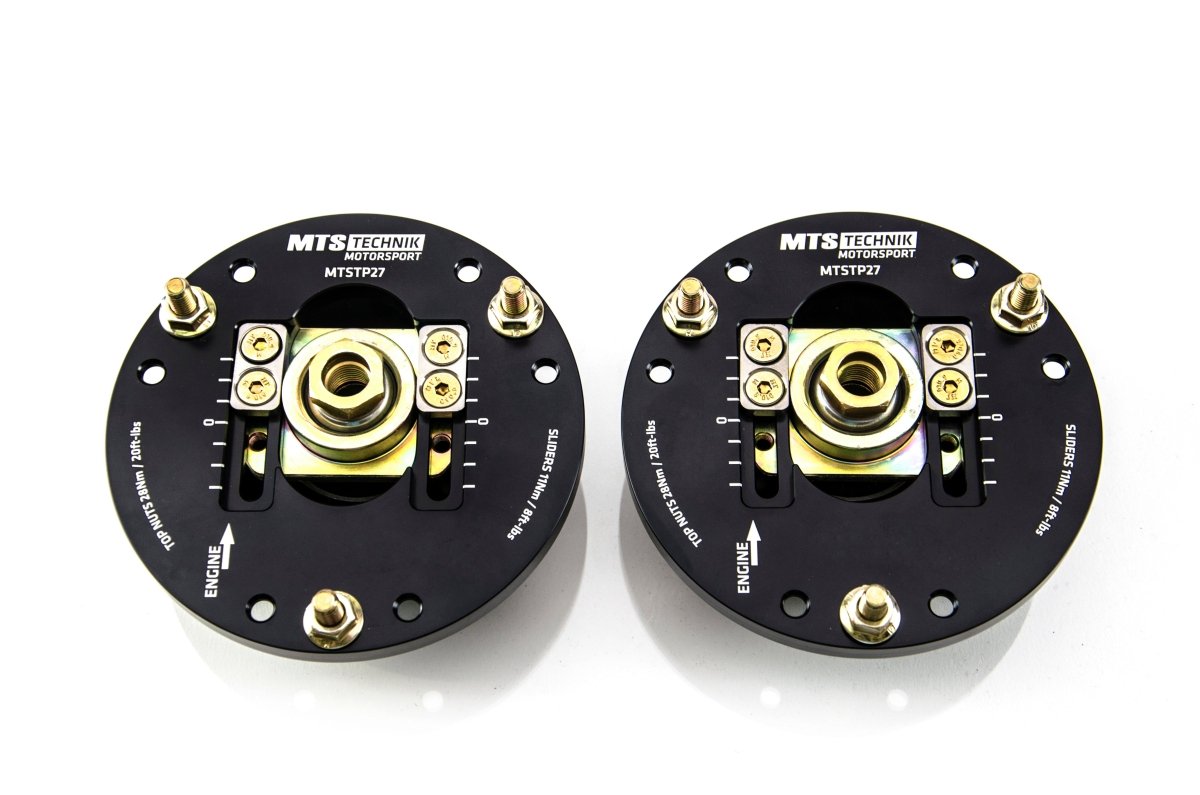 Adjustable camber / caster top mounts (Front) for Audi A1 Sportback (GB) - MTS Technik UK - mtscp27set-audi-a1-sportback-gb