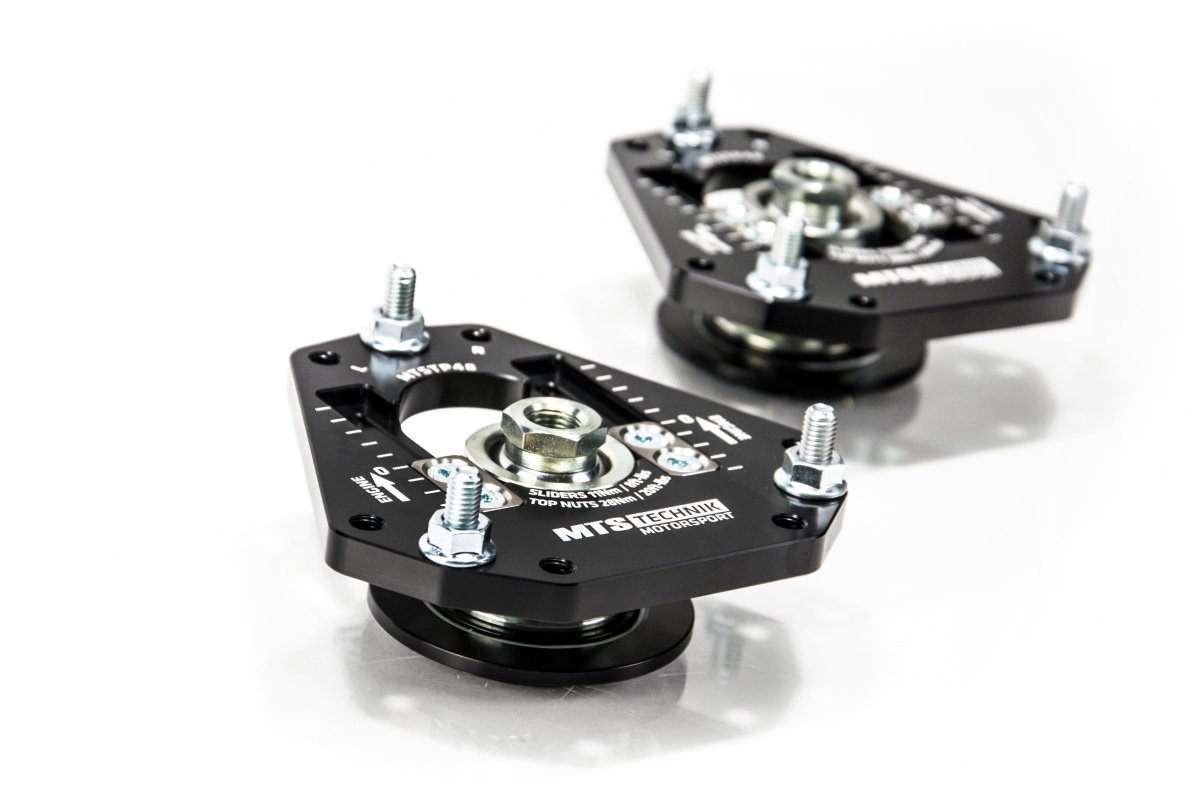 Adjustable camber / caster top mounts (Front) for Mini MINI Convertible (R57) - MTS Technik UK - mtscp48set-mini-mini-convertible-r57
