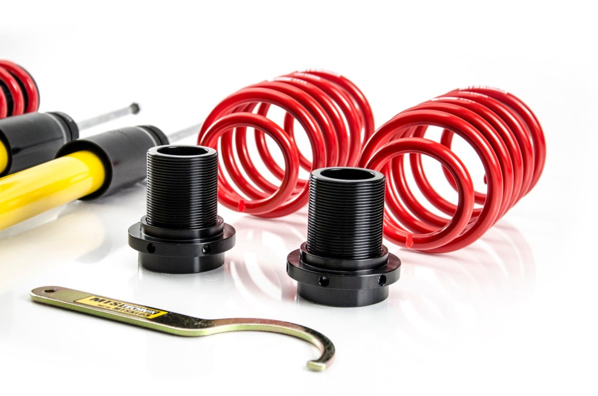 Comfort Coilover Kit (Gold) for Audi A3 (8L) - MTS Technik UK - mtsgwvw10-c-audi-a3-8l