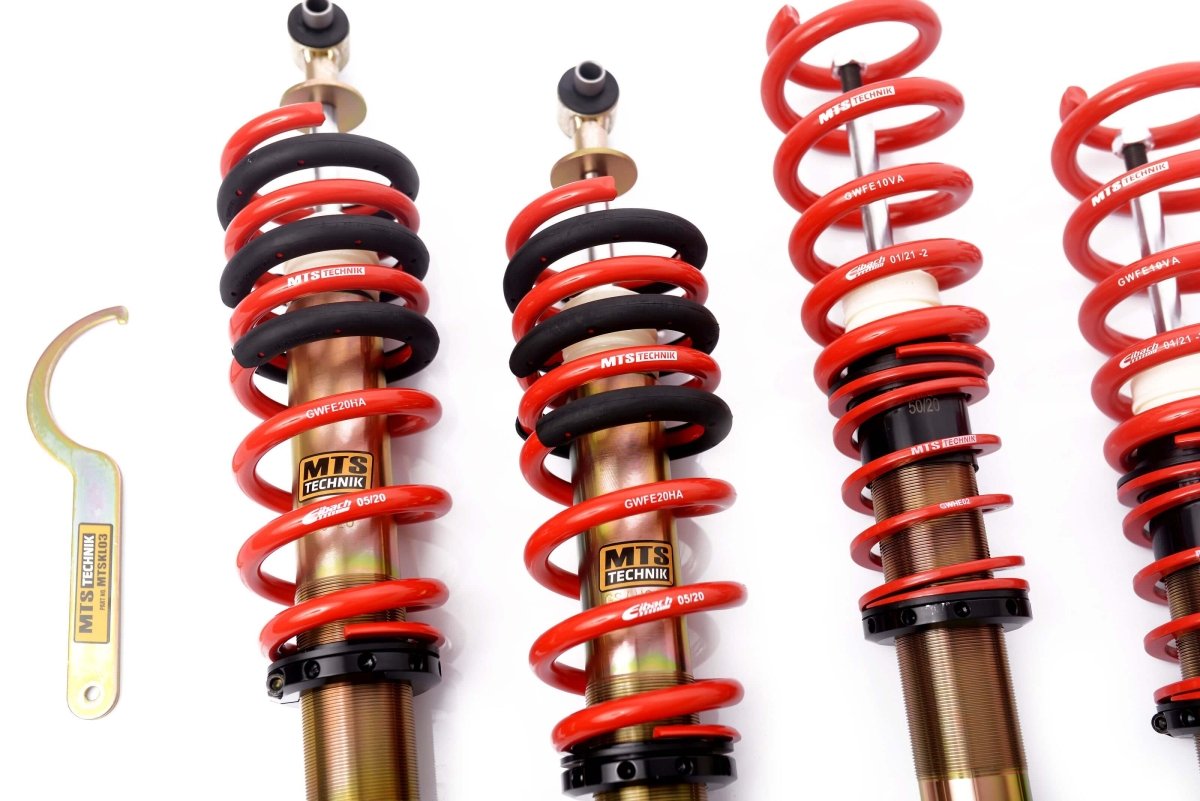 Comfort Coilover Kit (Gold) for Audi A4 B5 (8D) - MTS Technik UK - mtsgwau41-c-audi-a4-b5-8d