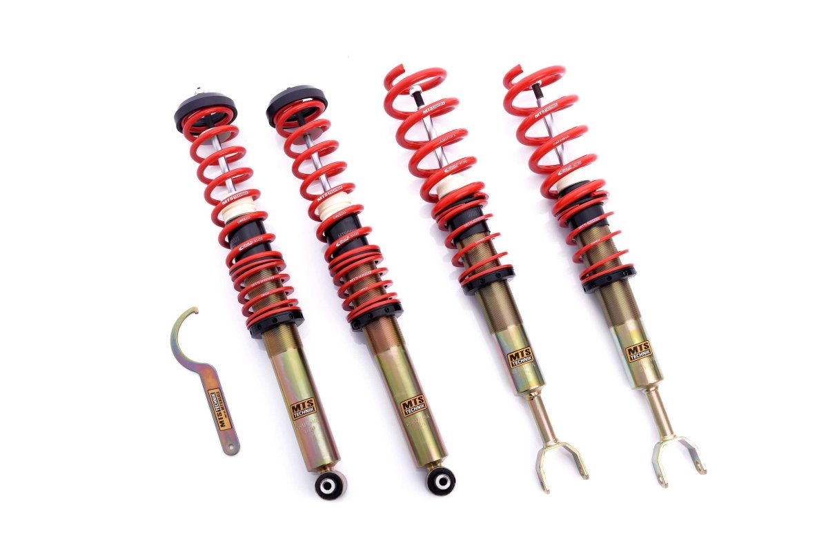 Comfort Coilover Kit (Gold) for Audi A4 B5 (8D) - MTS Technik UK - mtsgwau52-c-audi-a4-b5-8d