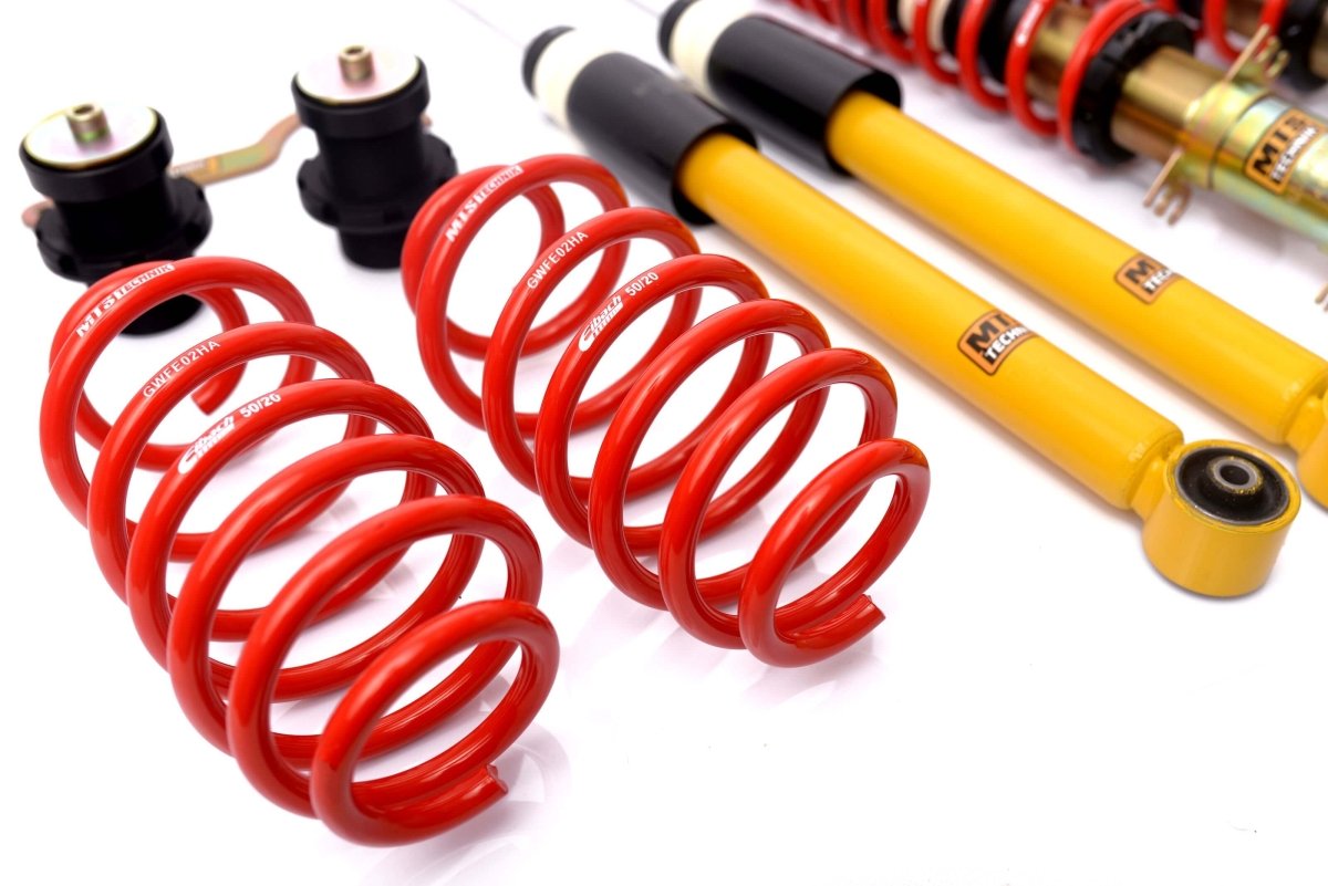 Comfort Coilover Kit (Gold) for Audi TT (8N) - MTS Technik UK - mtsgwvw10-c-audi-tt-8n