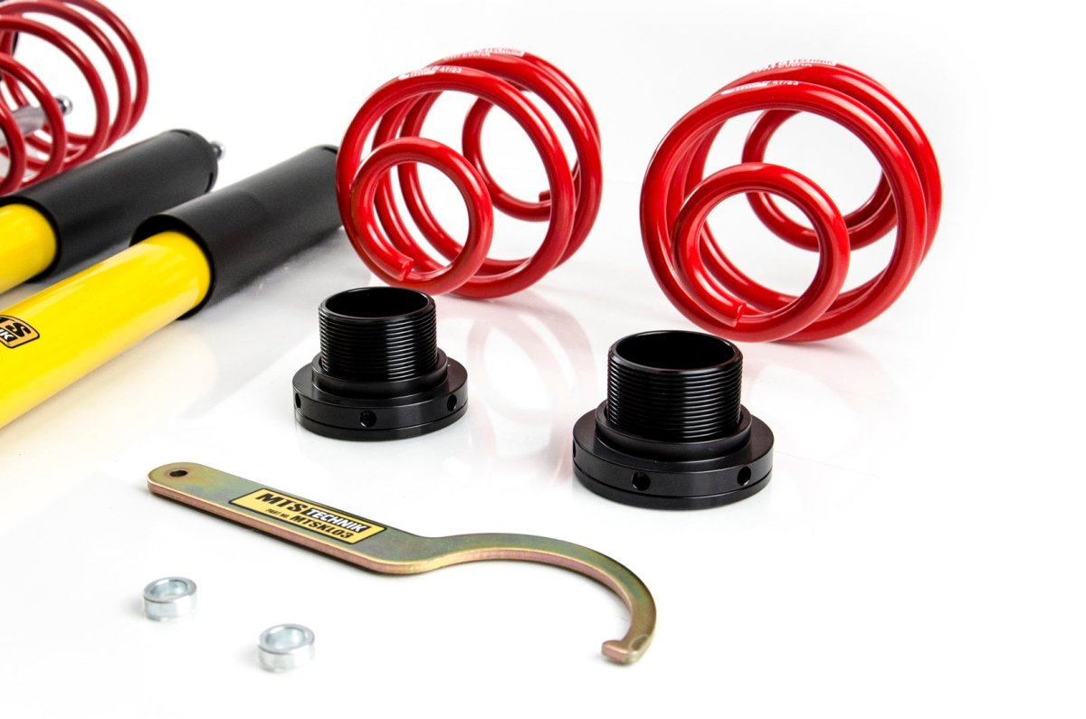 Comfort Coilover Kit (Gold) for BMW 3 Compact (E36) - MTS Technik UK - mtsgwbm02-c-bmw-3-compact-e36