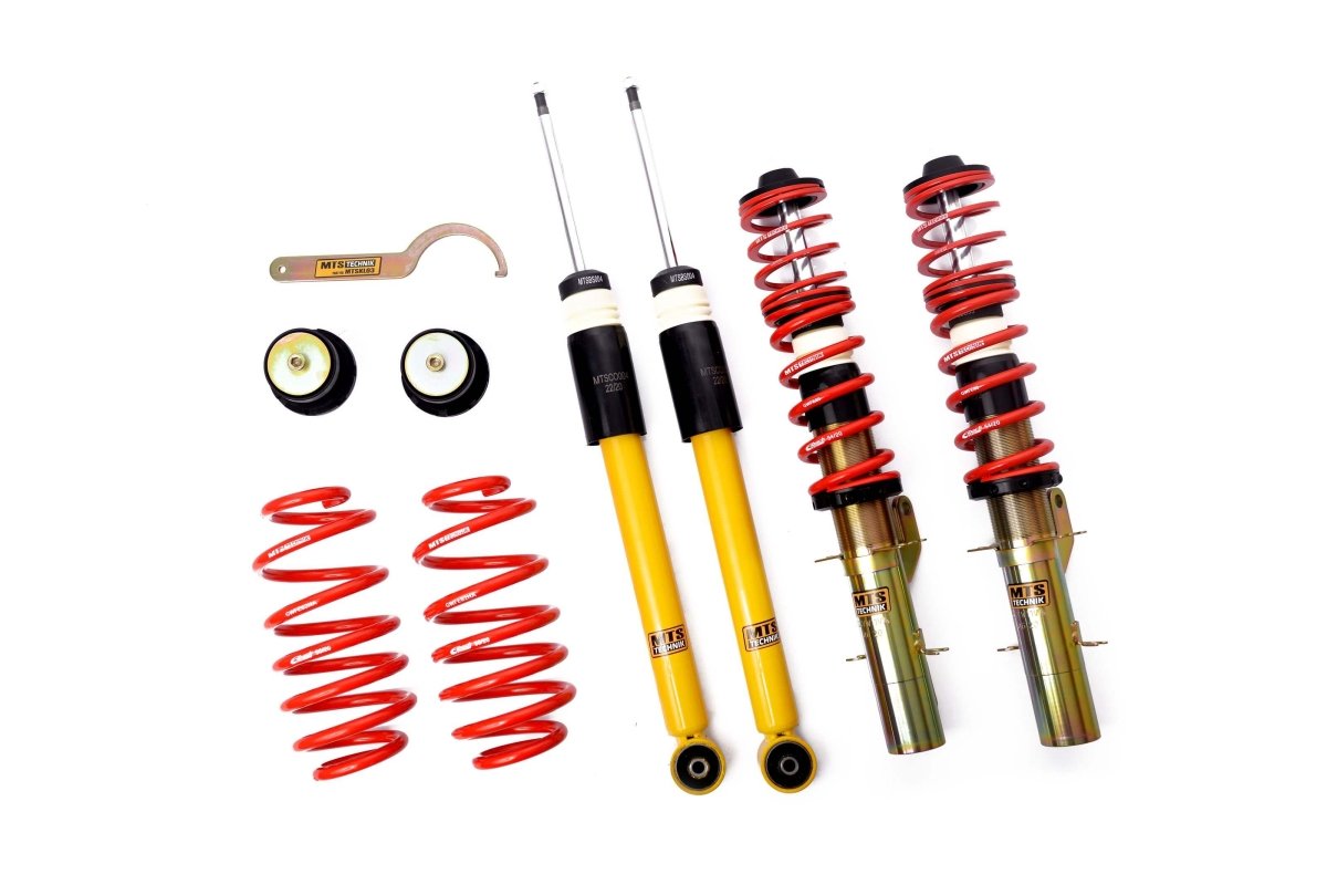Comfort Coilover Kit (Gold) for Volkswagen NEW BEETLE Convertible (1Y7) - MTS Technik UK - mtsgwvw10-c-volkswagen-new-beetle-convertible-1y7