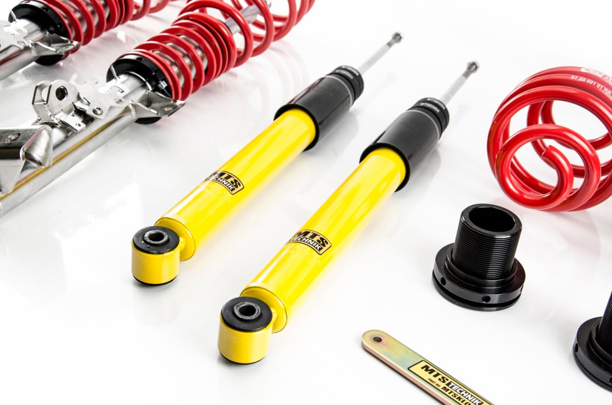 Comfort Coilover Kit (Inox) for BMW 3 (E36) - MTS Technik UK - xmtsgwbm01-c-bmw-3-e36