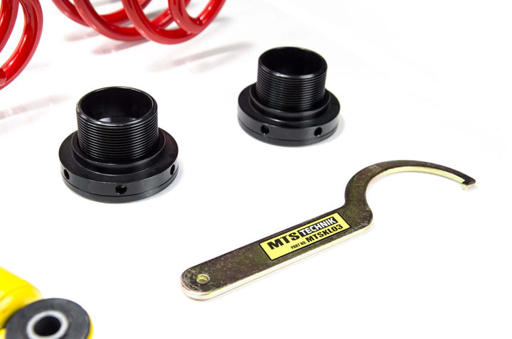 Street Coilover Kit w/ Camber Adjust Top Mounts (Gold) for BMW Z3 Roadster (E36)