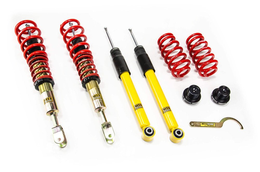 MTSGWAU03 Street Coilover Kit (Gold) for Audi A4 B7 Convertible (8H) - MTS Technik UK - mtsgwau03-audi-a4-b7-convertible-8h