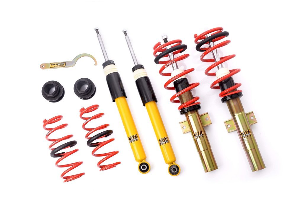 MTSGWAU54 Street Coilover Kit (Gold) for Volkswagen POLO VI (AW/BZ/AE) - MTS Technik UK - mtsgwau54-volkswagen-polo-vi-awbzae